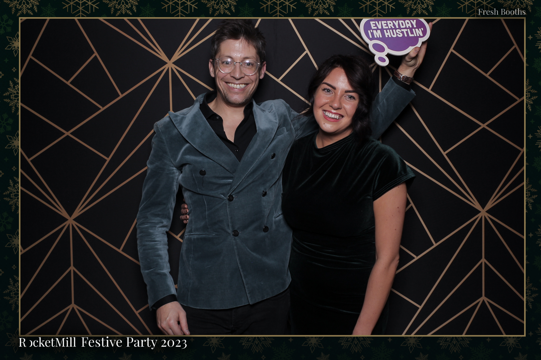 RocketMill Christmas Party 2023 | View more photos from the event at gallery.freshbooths.com/u/FreshBooths/RocketMill-Christmas-Party-2023