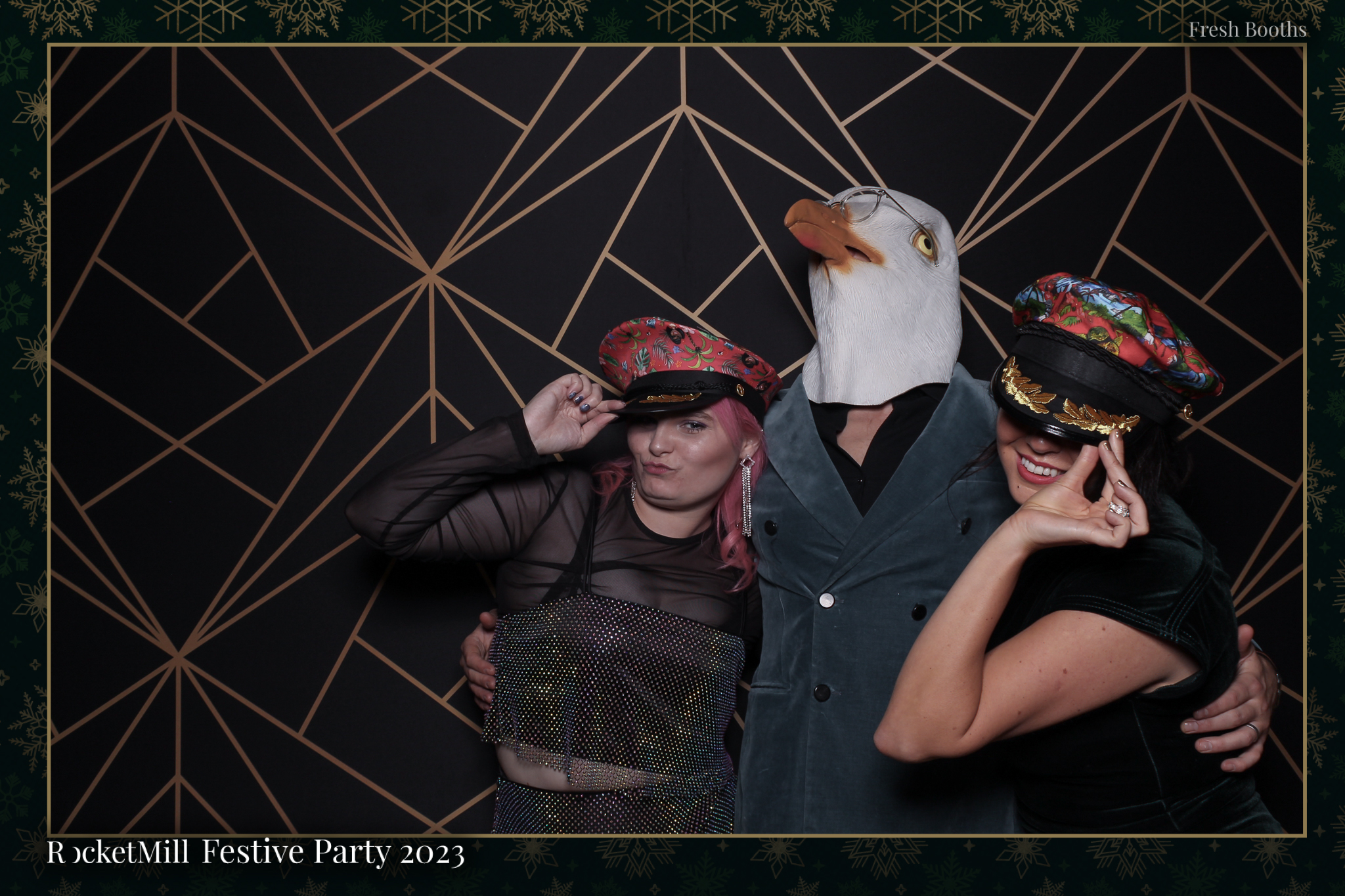 RocketMill Christmas Party 2023 | View more photos from the event at gallery.freshbooths.com/u/FreshBooths/RocketMill-Christmas-Party-2023