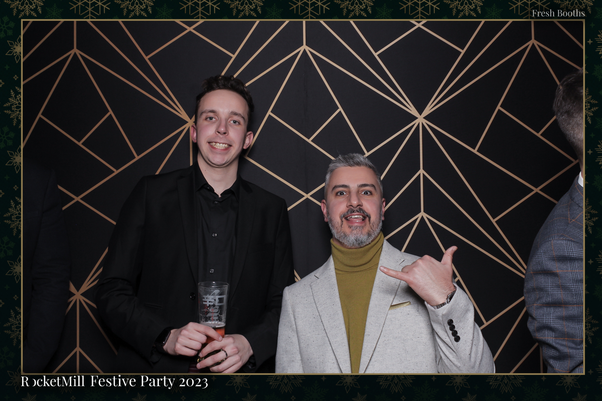 RocketMill Christmas Party 2023 | View more photos from the event at gallery.freshbooths.com/u/FreshBooths/RocketMill-Christmas-Party-2023