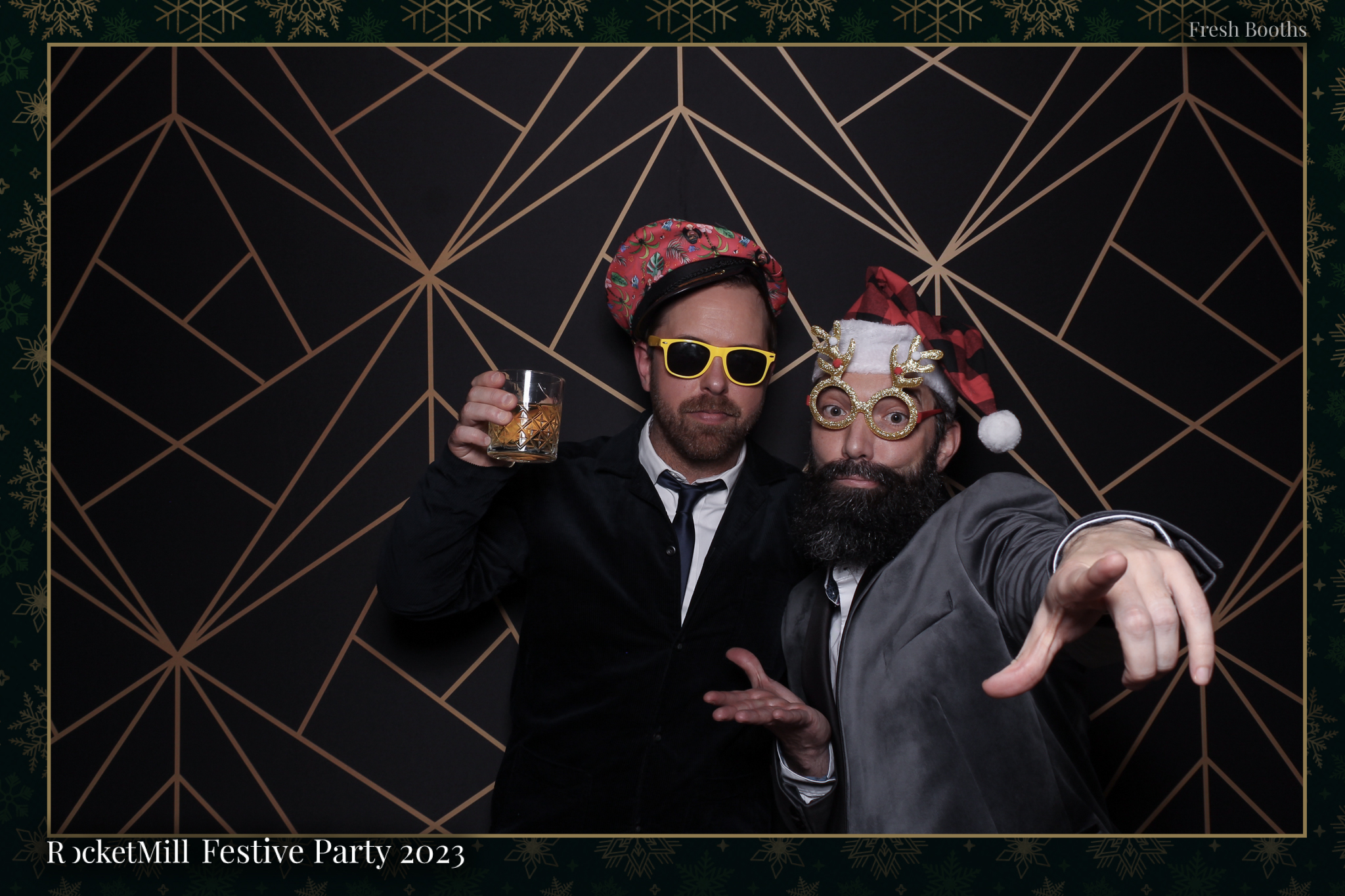RocketMill Christmas Party 2023 | View more photos from the event at gallery.freshbooths.com/u/FreshBooths/RocketMill-Christmas-Party-2023
