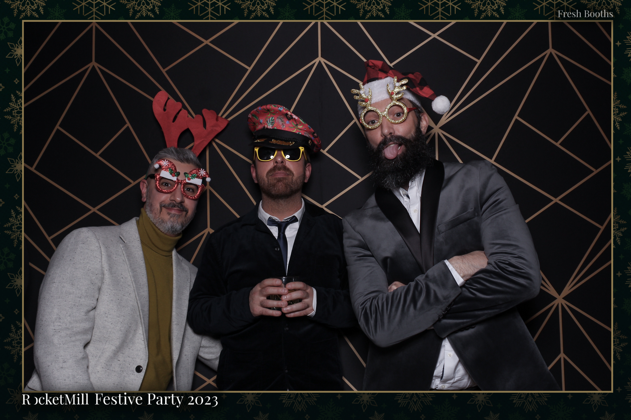 RocketMill Christmas Party 2023 | View more photos from the event at gallery.freshbooths.com/u/FreshBooths/RocketMill-Christmas-Party-2023