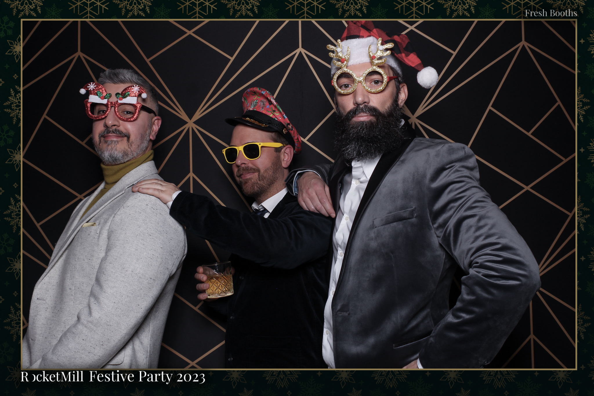 RocketMill Christmas Party 2023 | View more photos from the event at gallery.freshbooths.com/u/FreshBooths/RocketMill-Christmas-Party-2023
