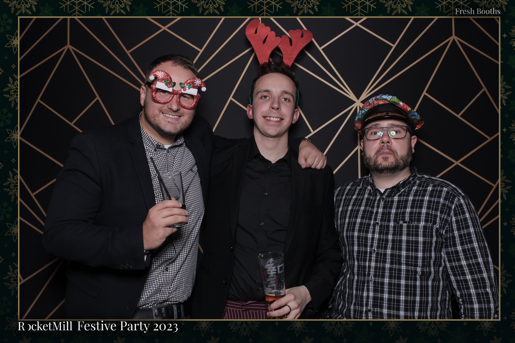 RocketMill Christmas Party 2023 | View more photos from the event at gallery.freshbooths.com/u/FreshBooths/RocketMill-Christmas-Party-2023