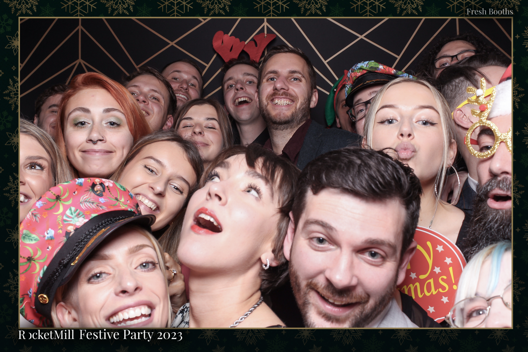 RocketMill Christmas Party 2023 | View more photos from the event at gallery.freshbooths.com/u/FreshBooths/RocketMill-Christmas-Party-2023