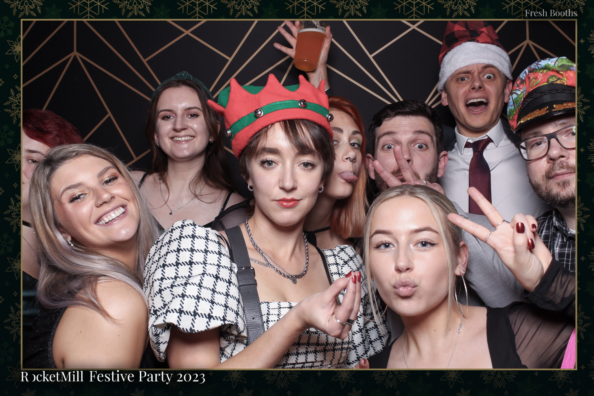RocketMill Christmas Party 2023 | View more photos from the event at gallery.freshbooths.com/u/FreshBooths/RocketMill-Christmas-Party-2023