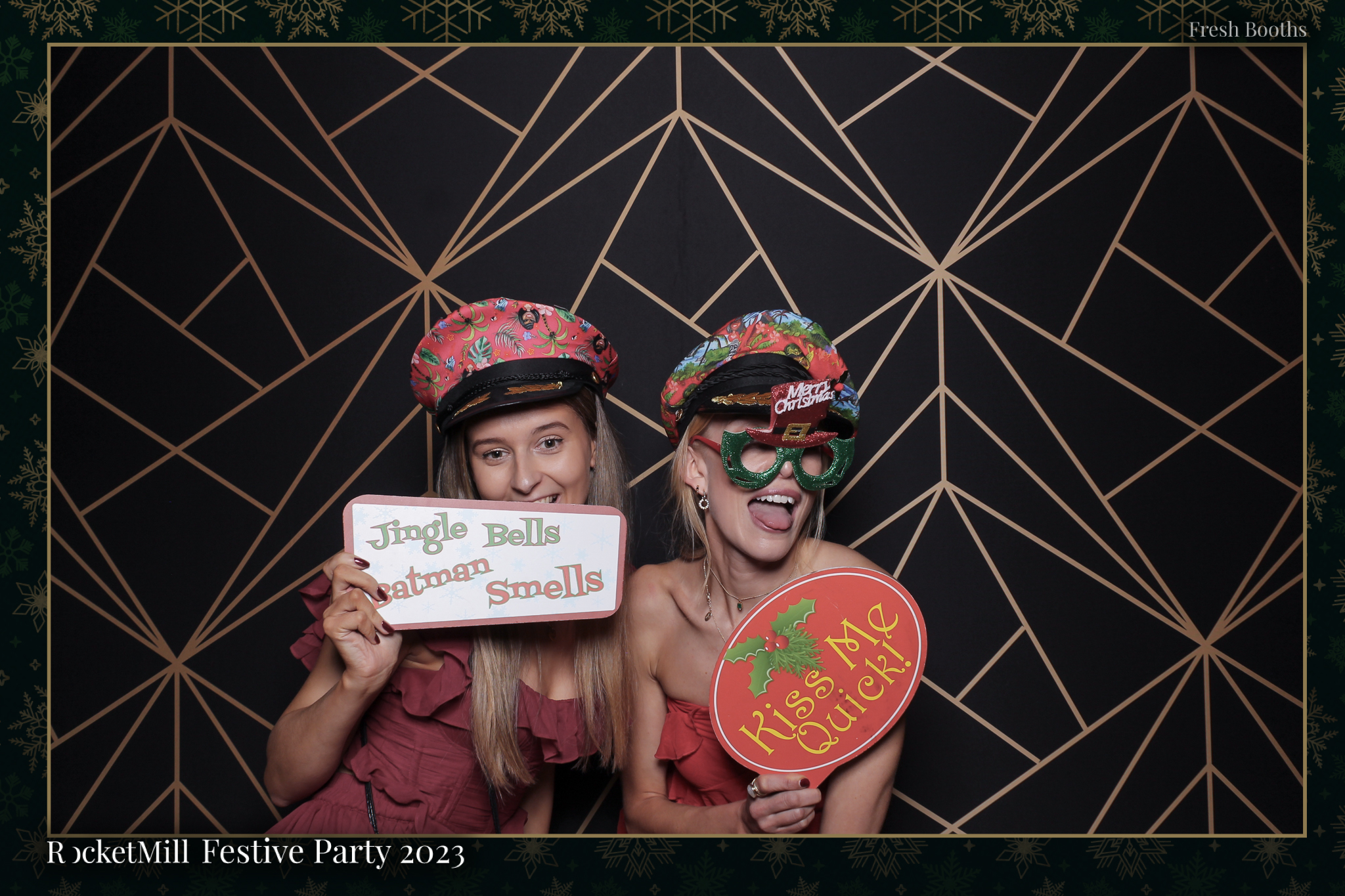 RocketMill Christmas Party 2023 | View more photos from the event at gallery.freshbooths.com/u/FreshBooths/RocketMill-Christmas-Party-2023