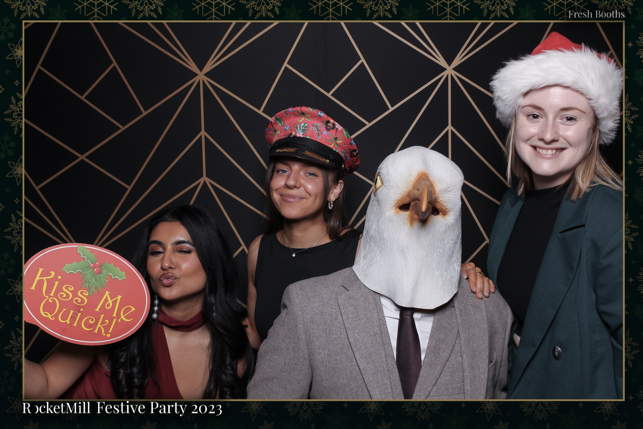 RocketMill Christmas Party 2023 | View more photos from the event at gallery.freshbooths.com/u/FreshBooths/RocketMill-Christmas-Party-2023