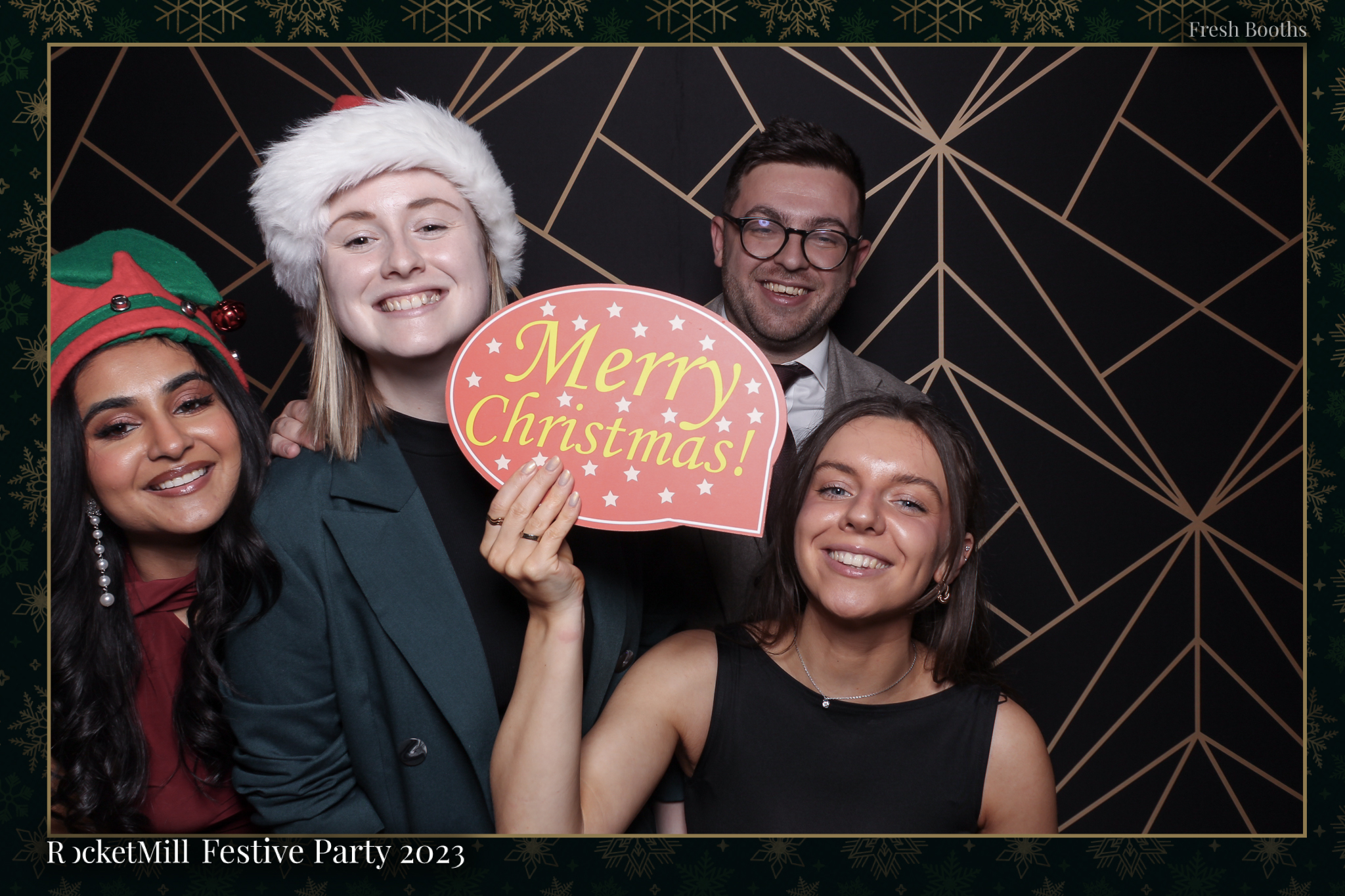 RocketMill Christmas Party 2023 | View more photos from the event at gallery.freshbooths.com/u/FreshBooths/RocketMill-Christmas-Party-2023