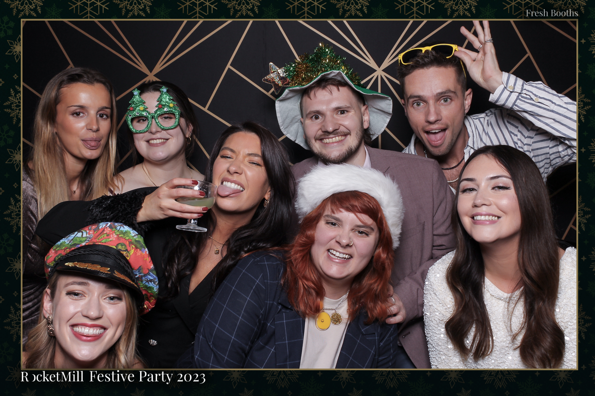 RocketMill Christmas Party 2023 | View more photos from the event at gallery.freshbooths.com/u/FreshBooths/RocketMill-Christmas-Party-2023