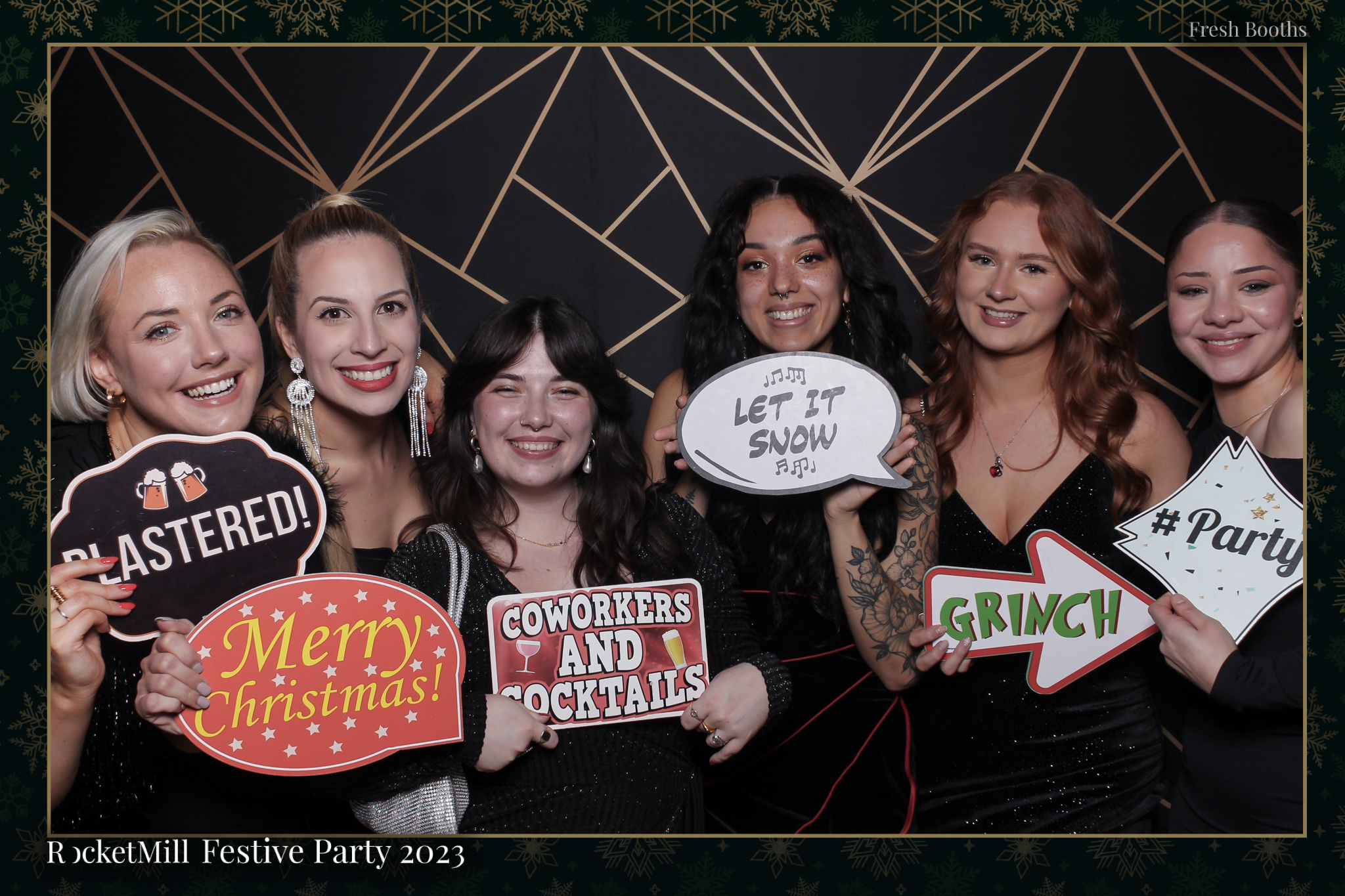 RocketMill Christmas Party 2023 | View more photos from the event at gallery.freshbooths.com/u/FreshBooths/RocketMill-Christmas-Party-2023
