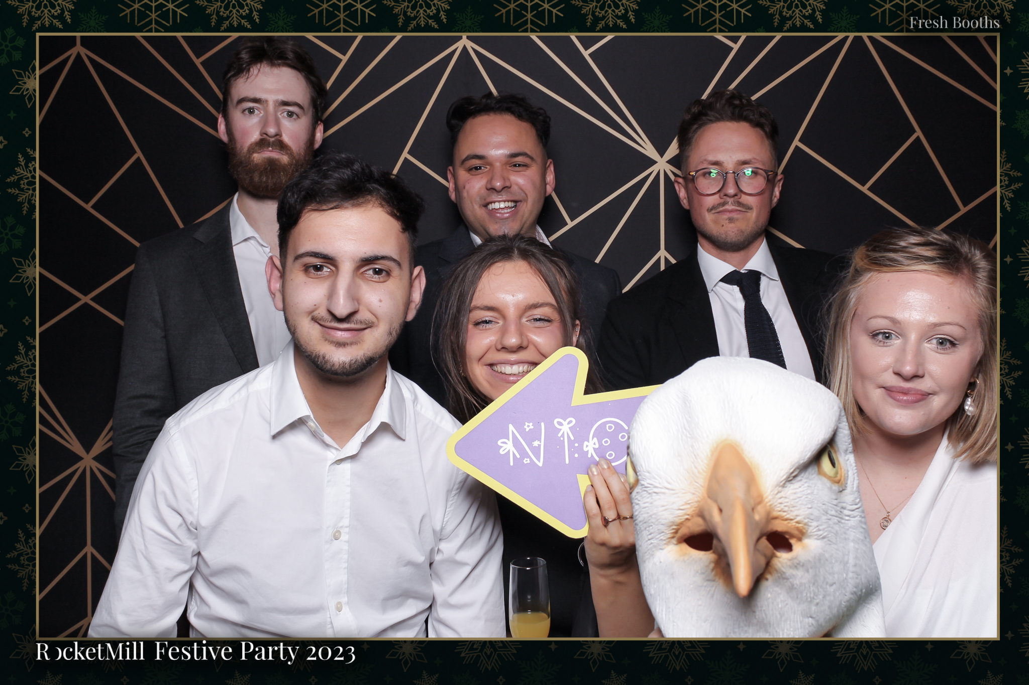 RocketMill Christmas Party 2023 | View more photos from the event at gallery.freshbooths.com/u/FreshBooths/RocketMill-Christmas-Party-2023