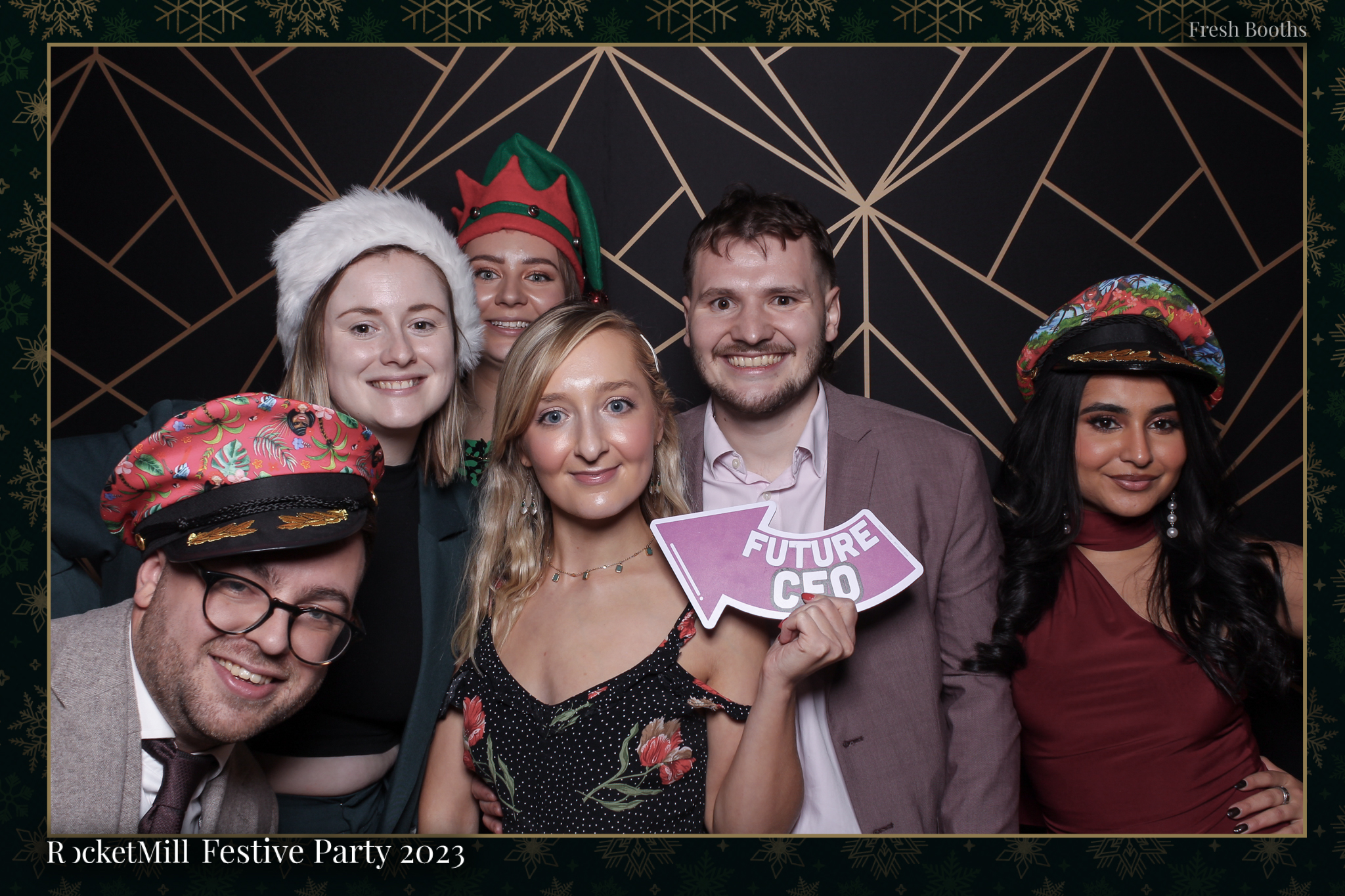 RocketMill Christmas Party 2023 | View more photos from the event at gallery.freshbooths.com/u/FreshBooths/RocketMill-Christmas-Party-2023