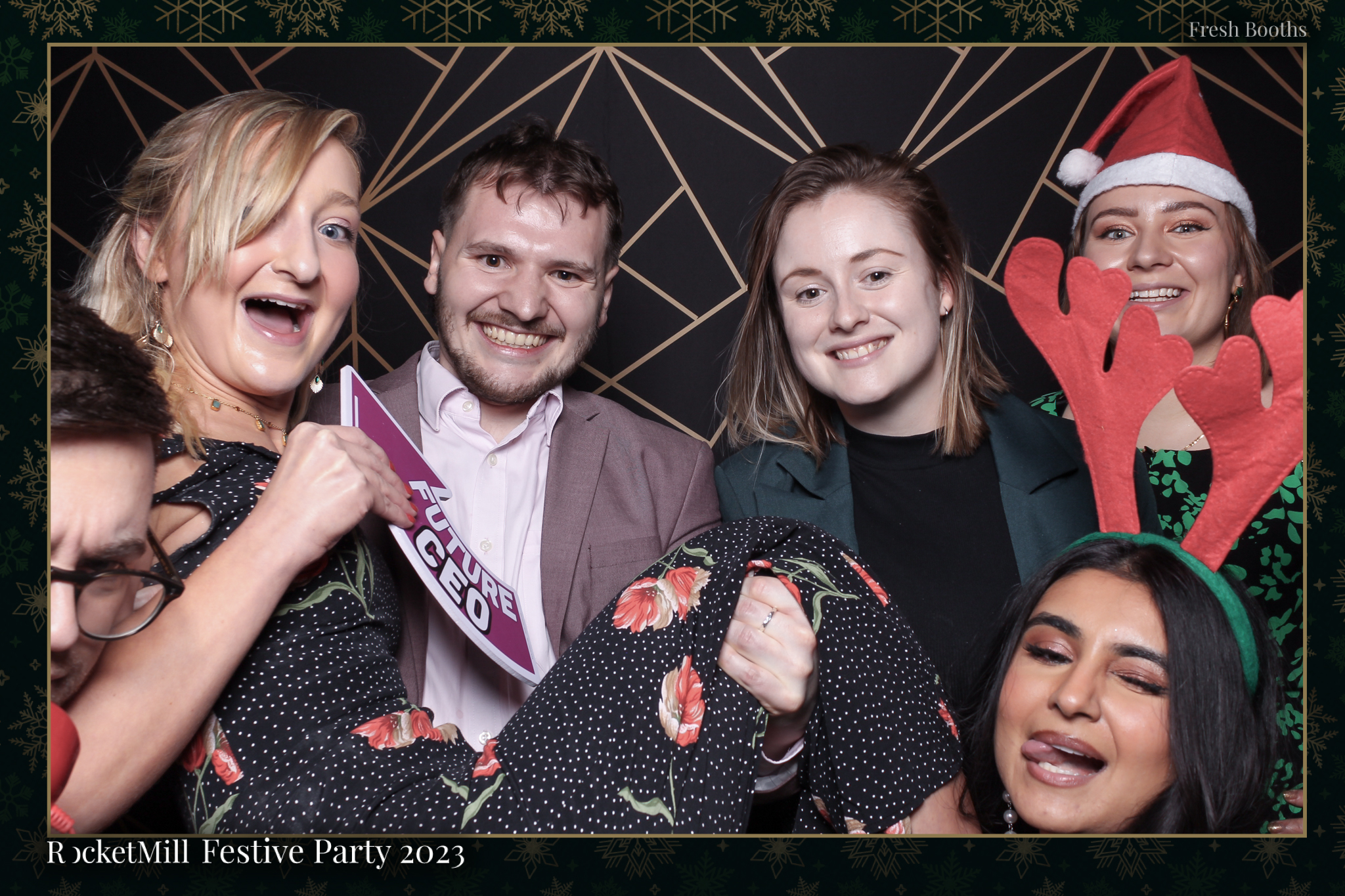 RocketMill Christmas Party 2023 | View more photos from the event at gallery.freshbooths.com/u/FreshBooths/RocketMill-Christmas-Party-2023