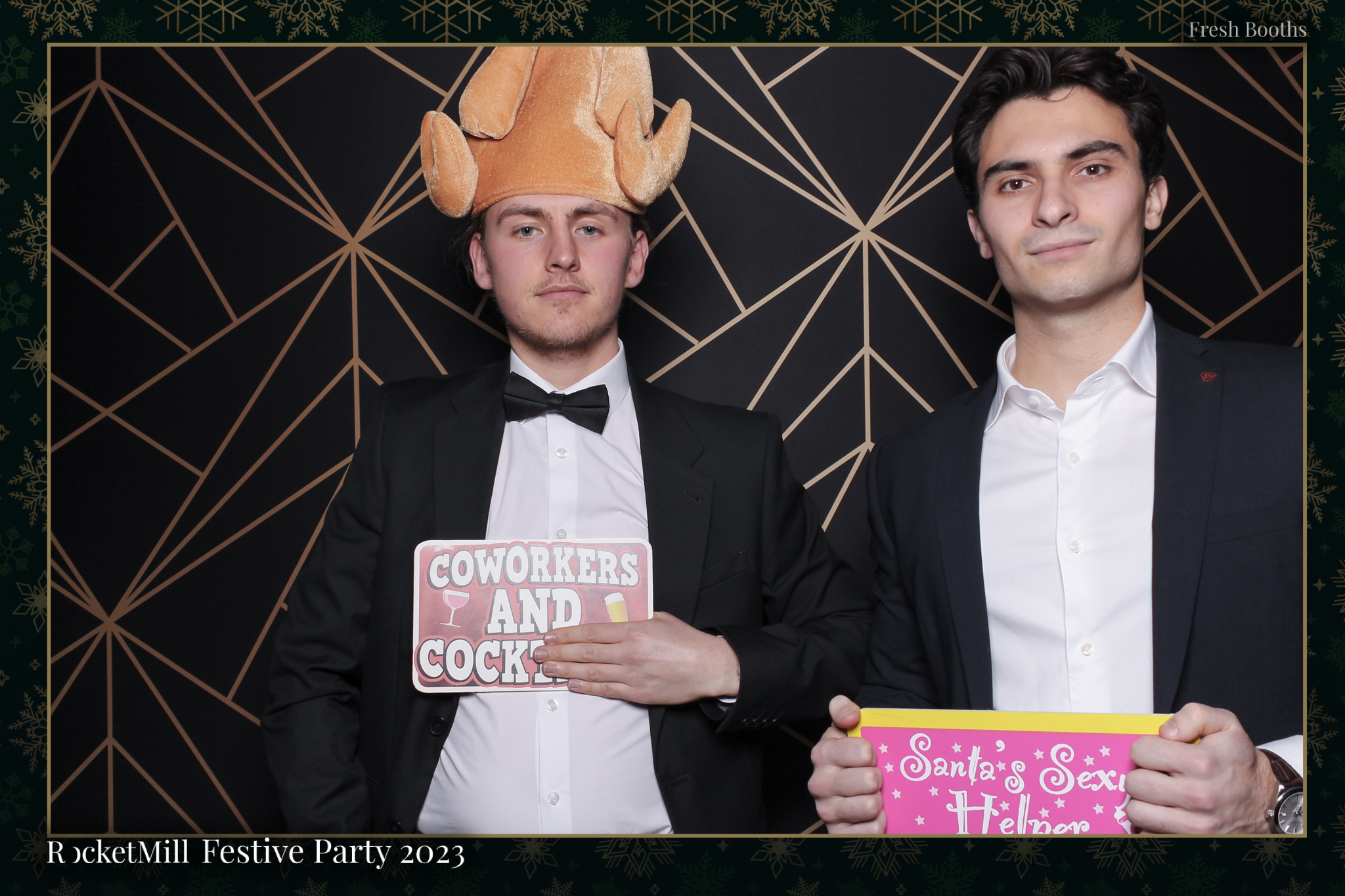 RocketMill Christmas Party 2023 | View more photos from the event at gallery.freshbooths.com/u/FreshBooths/RocketMill-Christmas-Party-2023