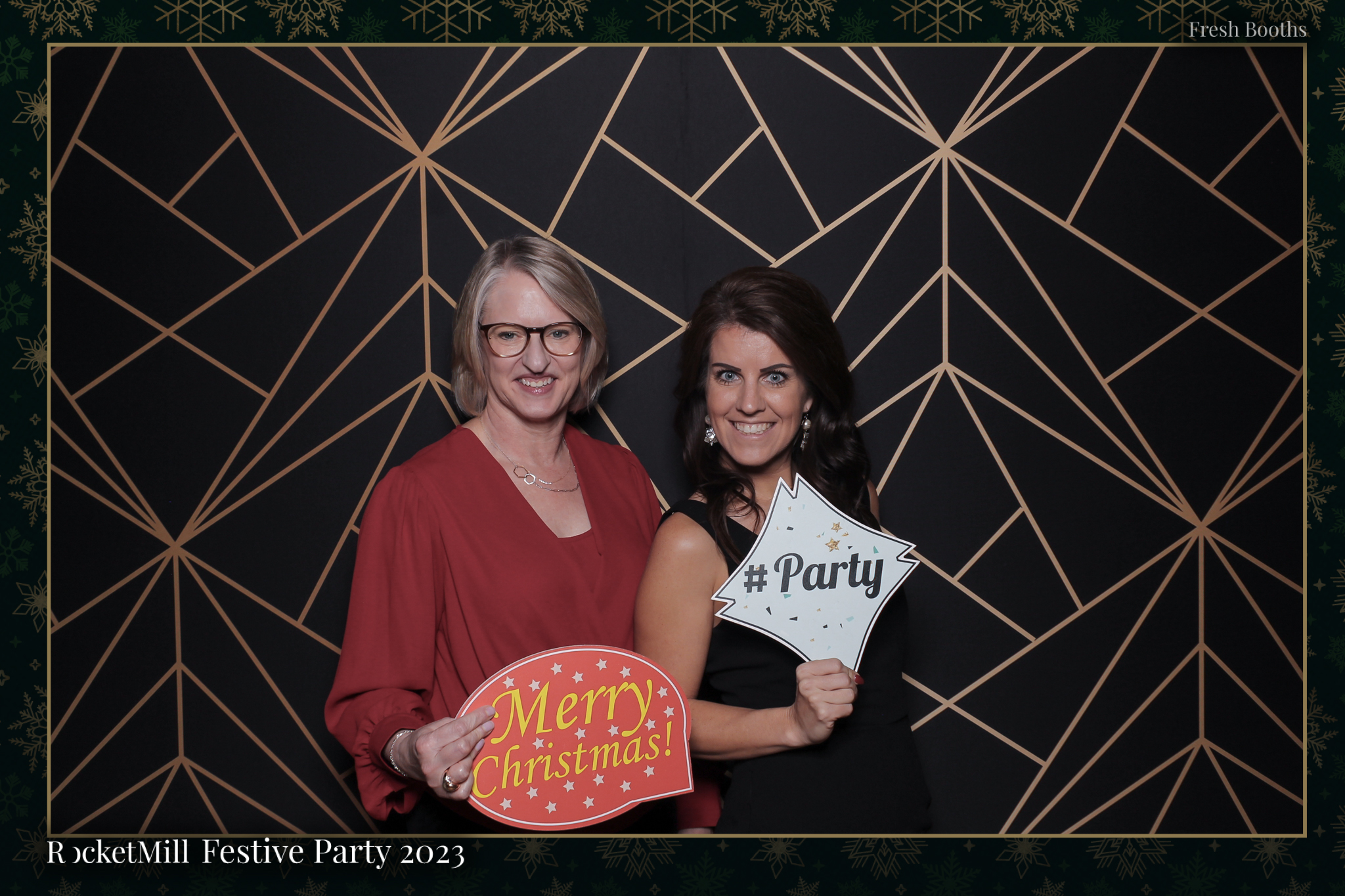 RocketMill Christmas Party 2023 | View more photos from the event at gallery.freshbooths.com/u/FreshBooths/RocketMill-Christmas-Party-2023