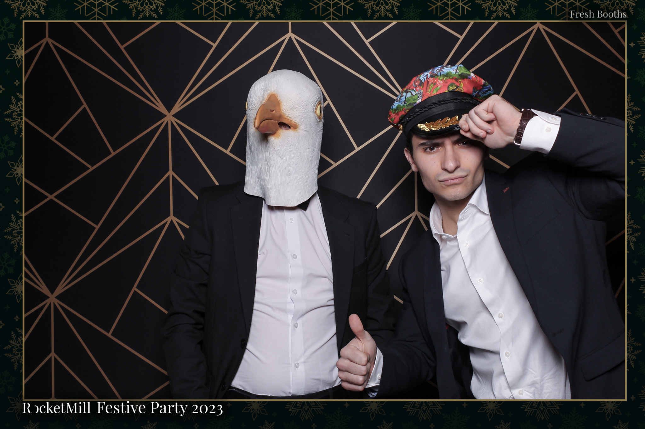 RocketMill Christmas Party 2023 | View more photos from the event at gallery.freshbooths.com/u/FreshBooths/RocketMill-Christmas-Party-2023