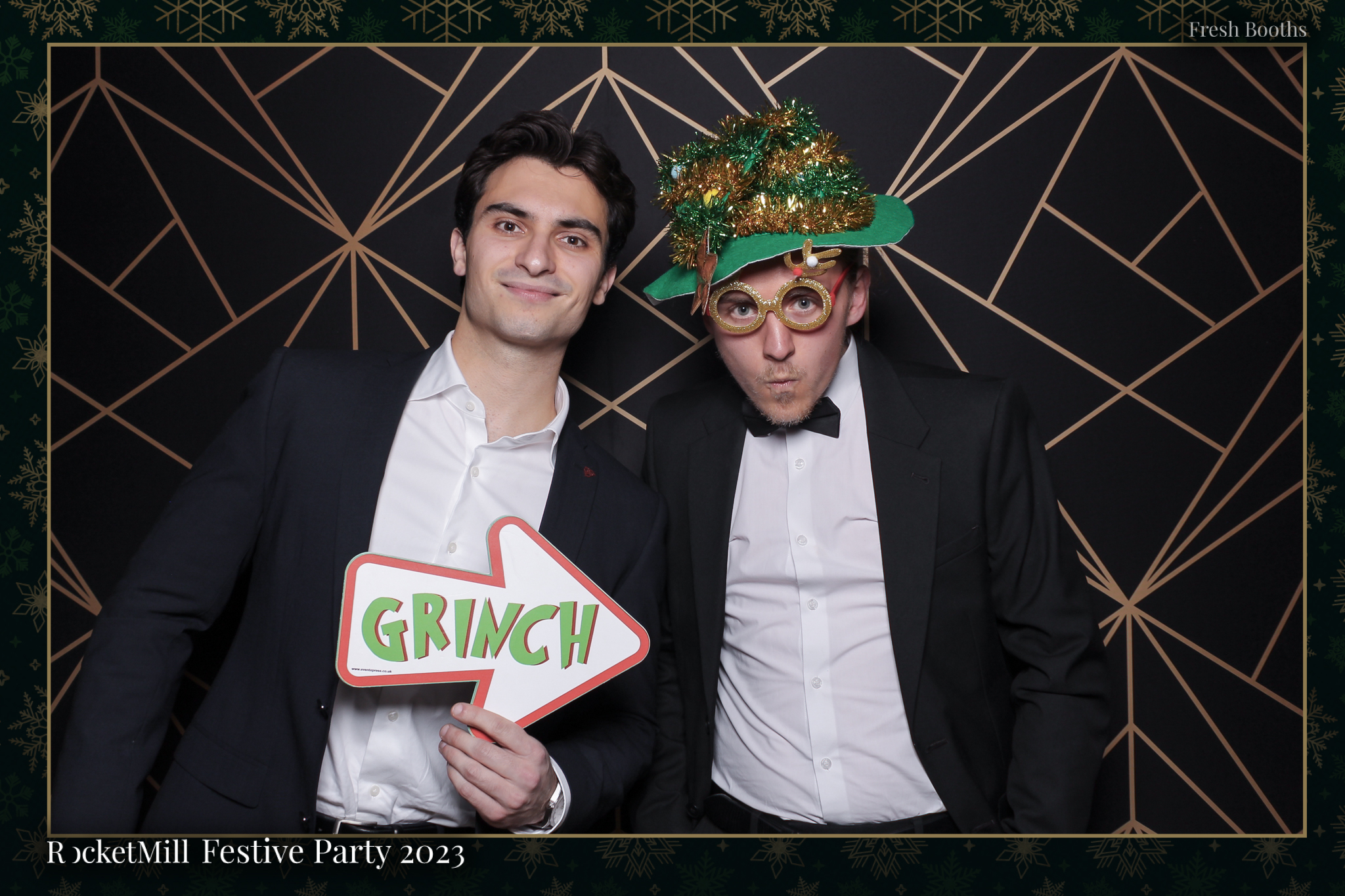 RocketMill Christmas Party 2023 | View more photos from the event at gallery.freshbooths.com/u/FreshBooths/RocketMill-Christmas-Party-2023