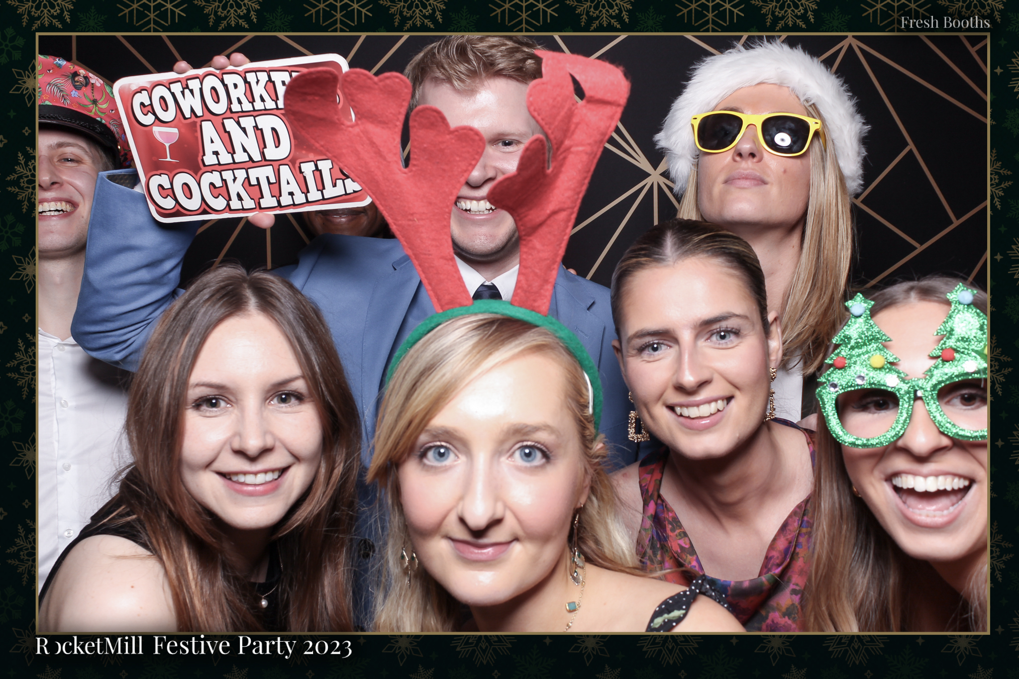 RocketMill Christmas Party 2023 | View more photos from the event at gallery.freshbooths.com/u/FreshBooths/RocketMill-Christmas-Party-2023