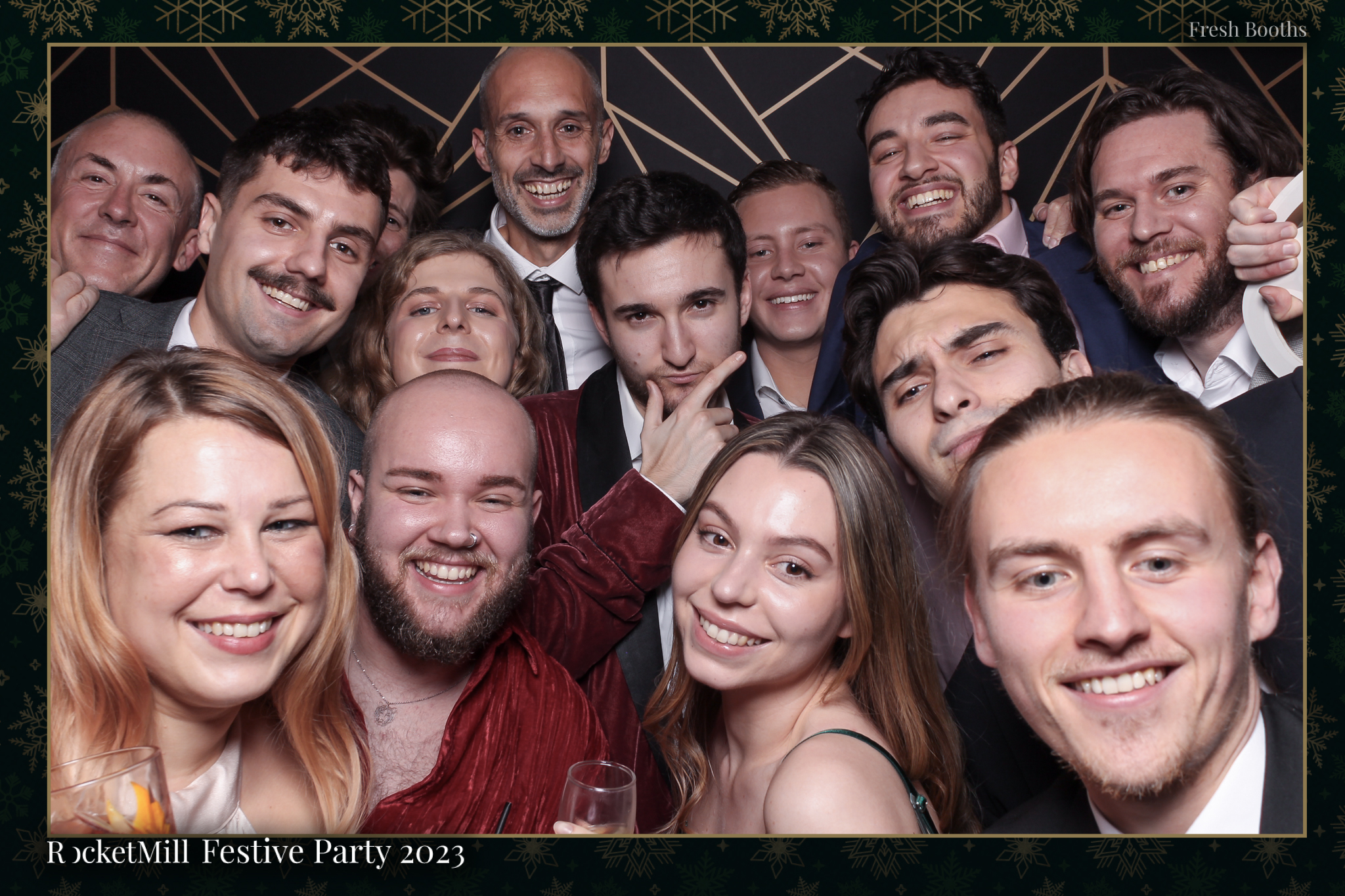 RocketMill Christmas Party 2023 | View more photos from the event at gallery.freshbooths.com/u/FreshBooths/RocketMill-Christmas-Party-2023