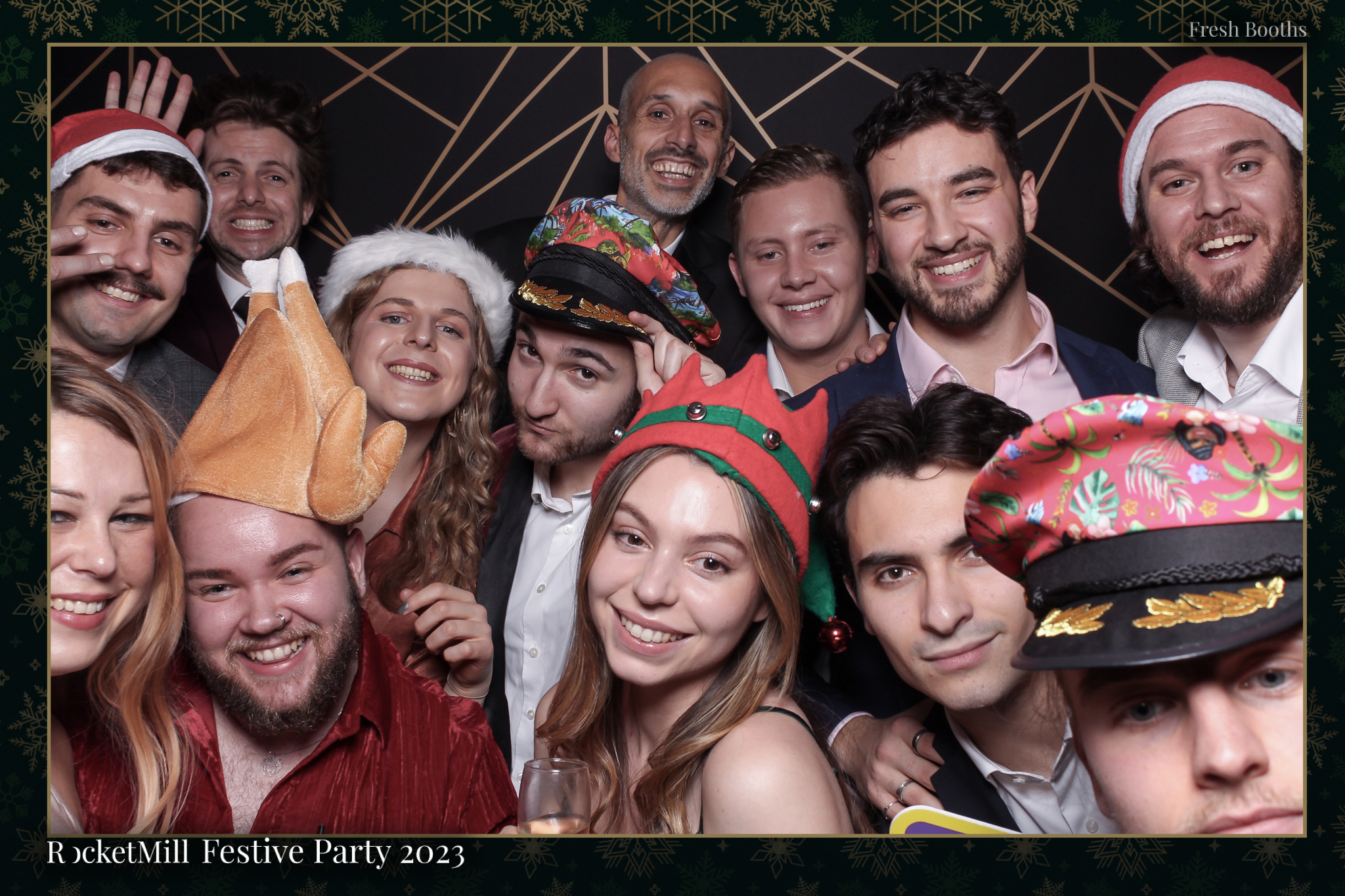 RocketMill Christmas Party 2023 | View more photos from the event at gallery.freshbooths.com/u/FreshBooths/RocketMill-Christmas-Party-2023