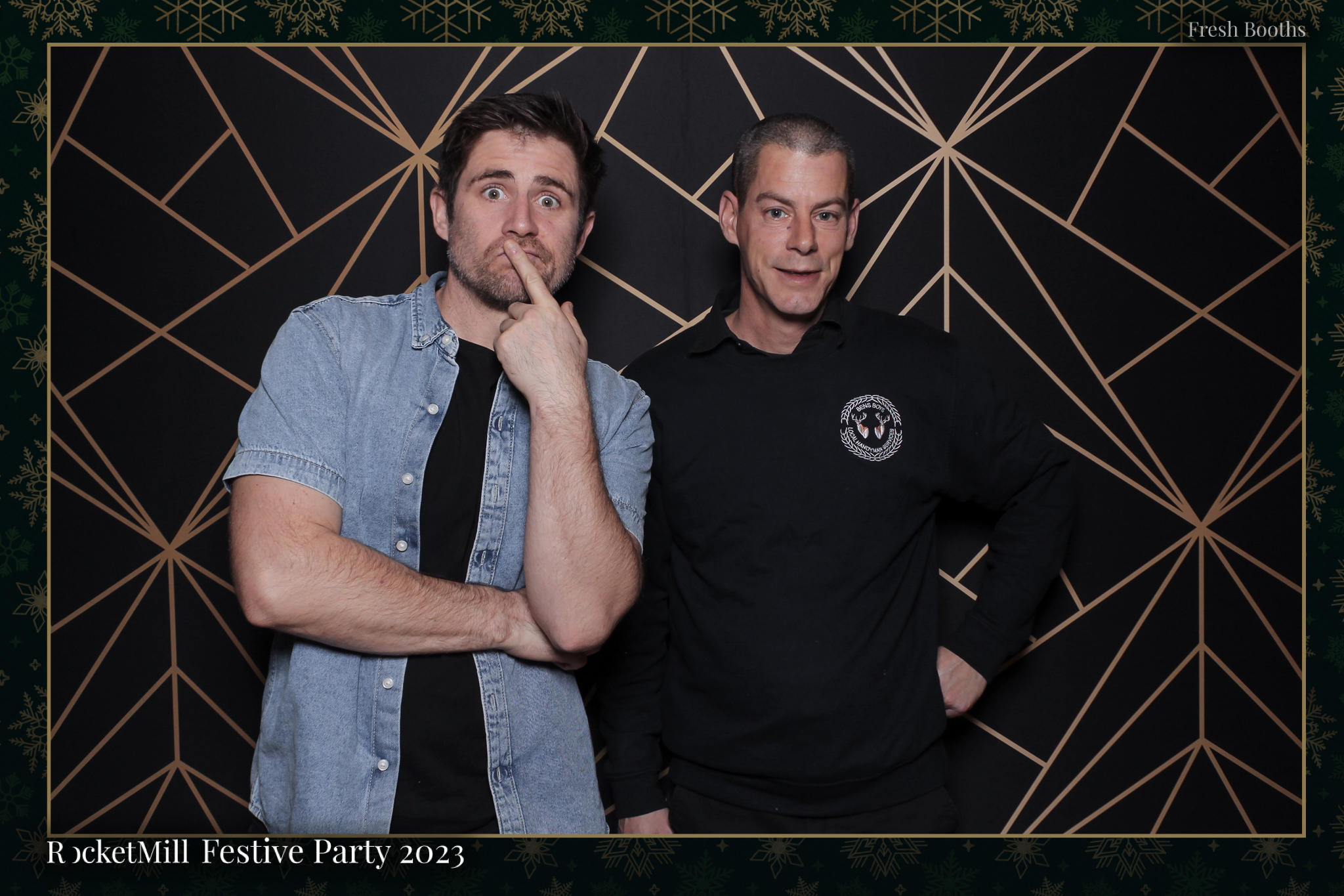 RocketMill Christmas Party 2023 | View more photos from the event at gallery.freshbooths.com/u/FreshBooths/RocketMill-Christmas-Party-2023