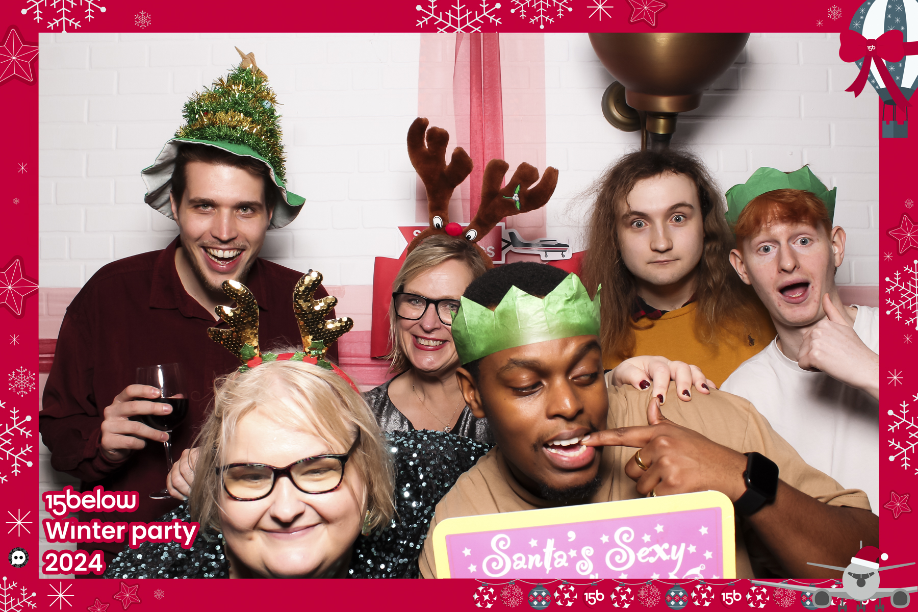 15 Below Xmas Party 2024 | View more photos from the event at gallery.freshbooths.com/u/FreshBooths/15-Below-Xmas-Party-2024