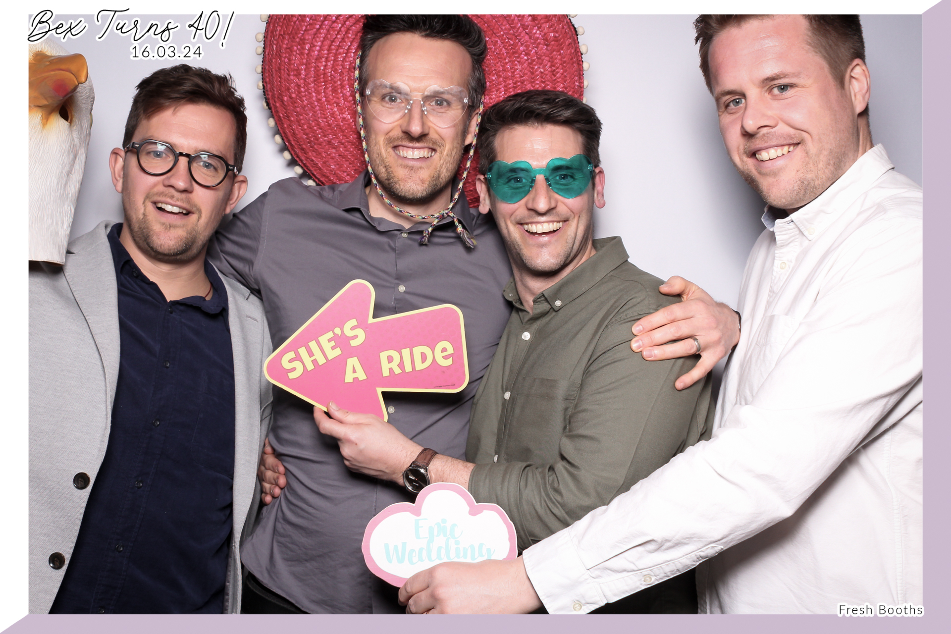 Bex Turns 40! | View more photos from the event at gallery.freshbooths.com/u/FreshBooths/Bex-Turns-40