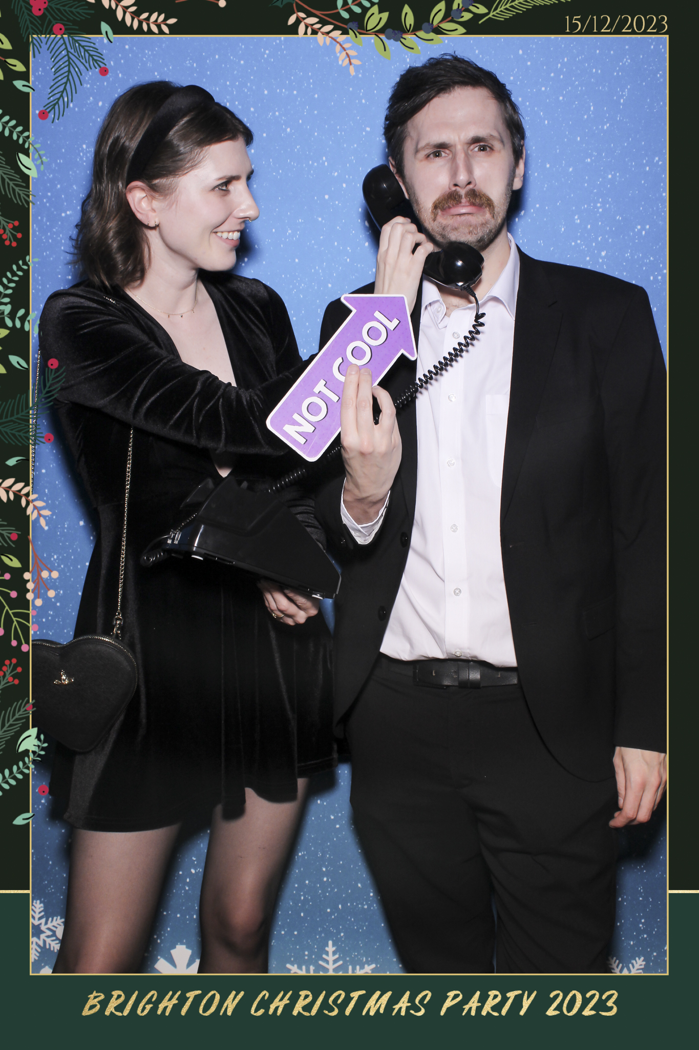 Bullhorn Xmas 2023 - Selfie Mirror | View more photos from the event at gallery.freshbooths.com/u/FreshBooths/Bullhorn-Xmas-2023-Selfie-Mirror