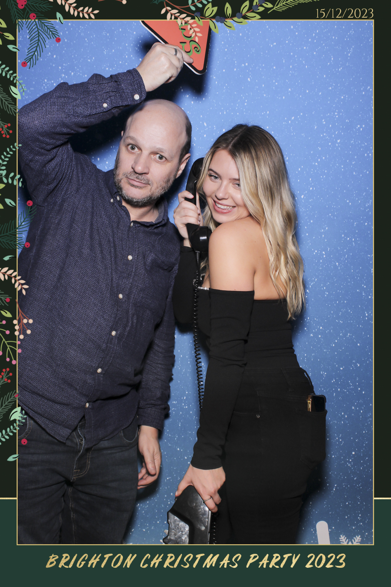 Bullhorn Xmas 2023 - Selfie Mirror | View more photos from the event at gallery.freshbooths.com/u/FreshBooths/Bullhorn-Xmas-2023-Selfie-Mirror