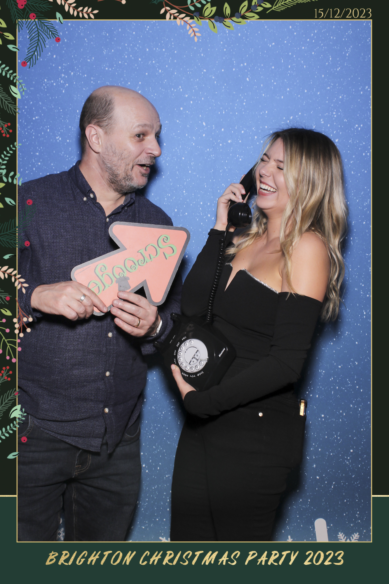 Bullhorn Xmas 2023 - Selfie Mirror | View more photos from the event at gallery.freshbooths.com/u/FreshBooths/Bullhorn-Xmas-2023-Selfie-Mirror