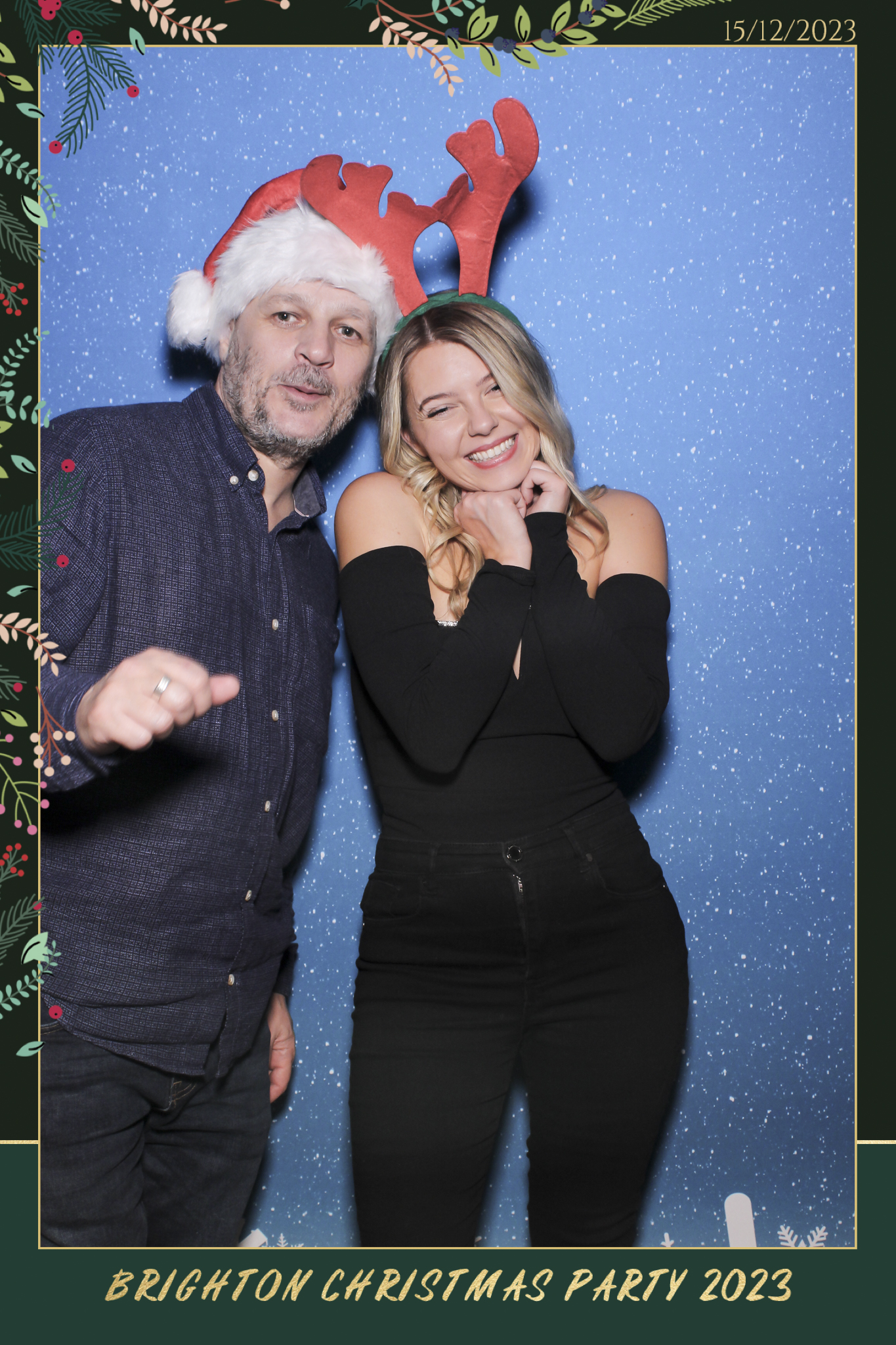 Bullhorn Xmas 2023 - Selfie Mirror | View more photos from the event at gallery.freshbooths.com/u/FreshBooths/Bullhorn-Xmas-2023-Selfie-Mirror