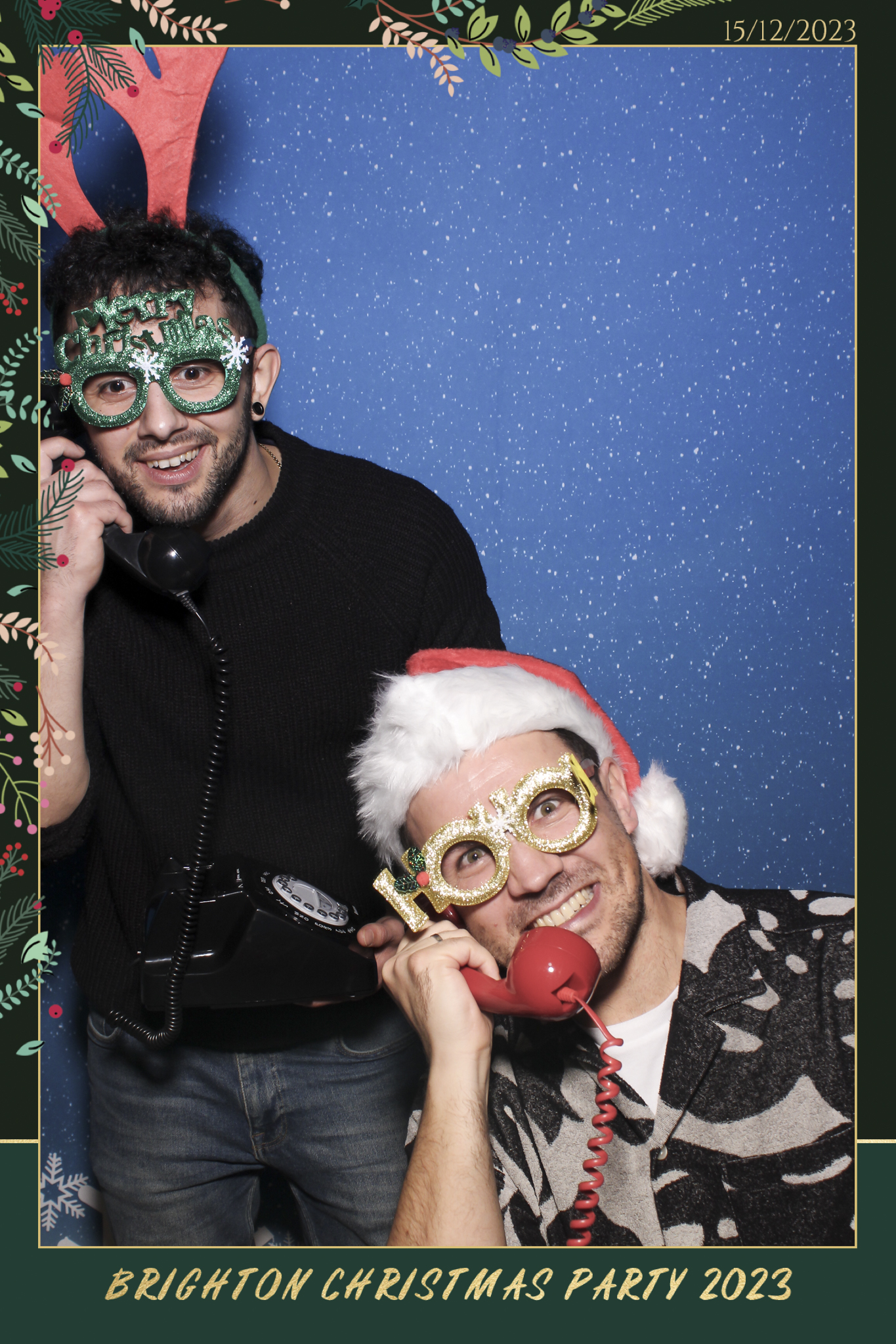 Bullhorn Xmas 2023 - Selfie Mirror | View more photos from the event at gallery.freshbooths.com/u/FreshBooths/Bullhorn-Xmas-2023-Selfie-Mirror