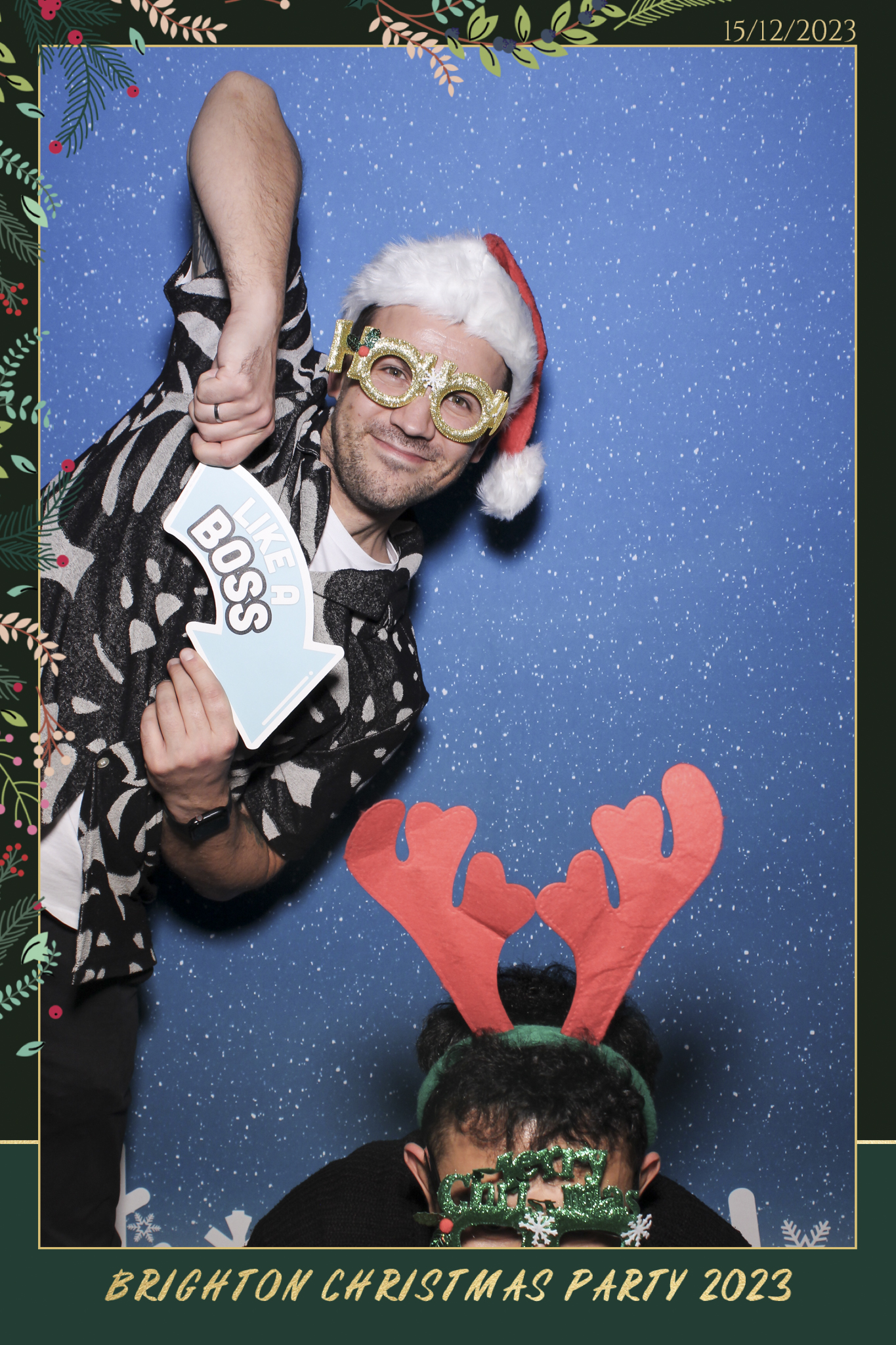 Bullhorn Xmas 2023 - Selfie Mirror | View more photos from the event at gallery.freshbooths.com/u/FreshBooths/Bullhorn-Xmas-2023-Selfie-Mirror