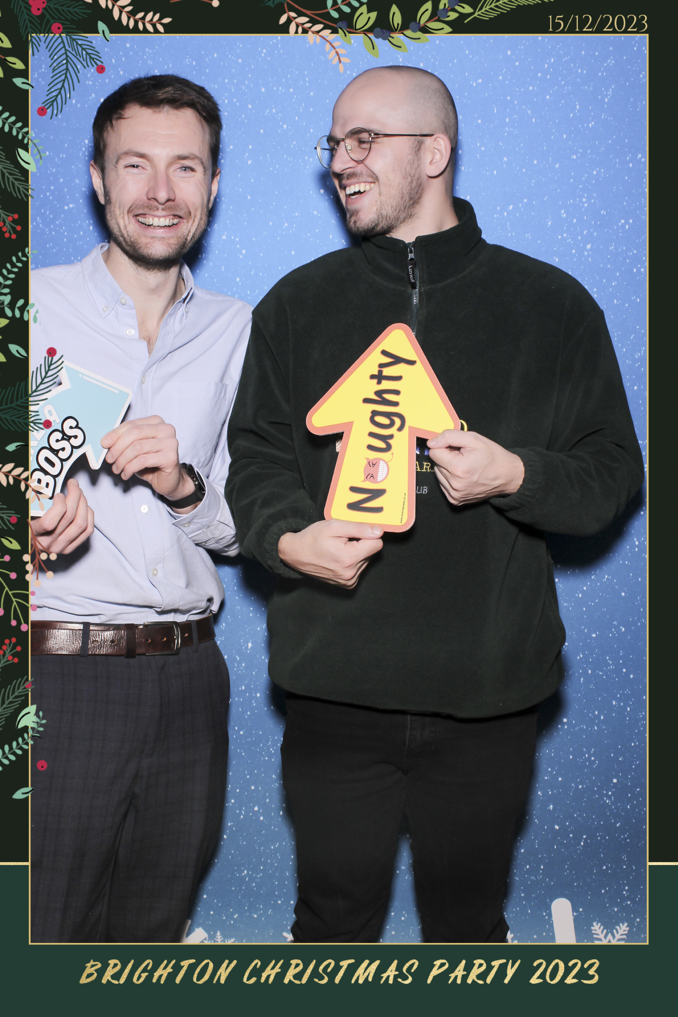 Bullhorn Xmas 2023 - Selfie Mirror | View more photos from the event at gallery.freshbooths.com/u/FreshBooths/Bullhorn-Xmas-2023-Selfie-Mirror