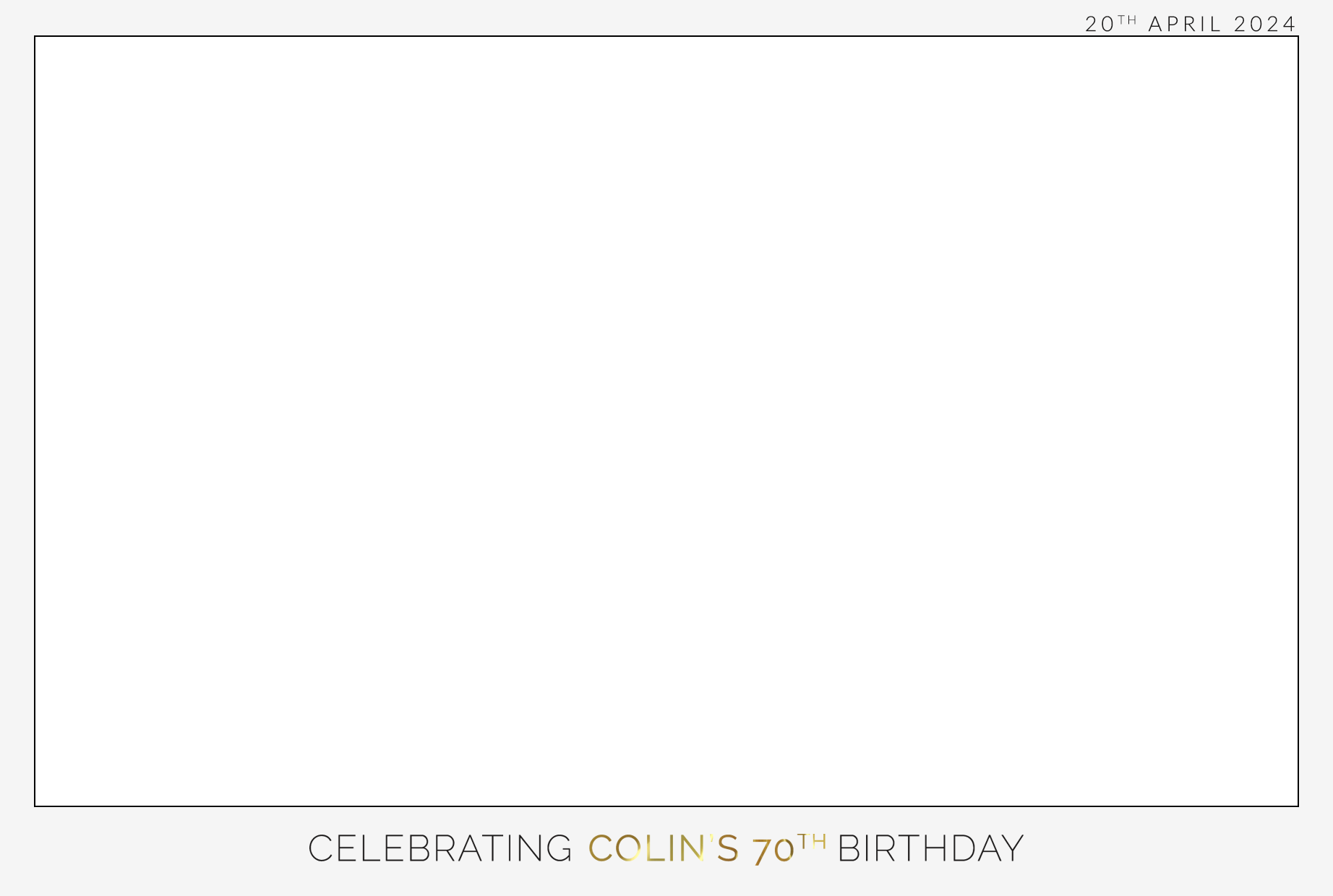 Colin's 70th | View more photos from the event at gallery.freshbooths.com/u/FreshBooths/Colins-70th