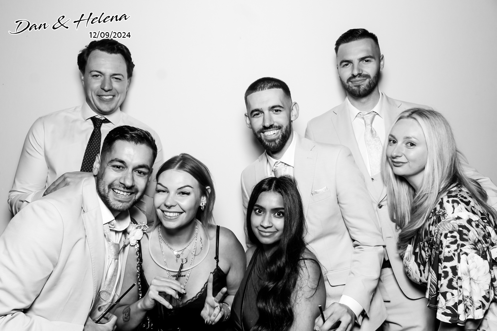 Dan & Helena x Beauty Booth | View more photos from the event at gallery.freshbooths.com/u/FreshBooths/Dan-Helena-x-Beauty-Booth