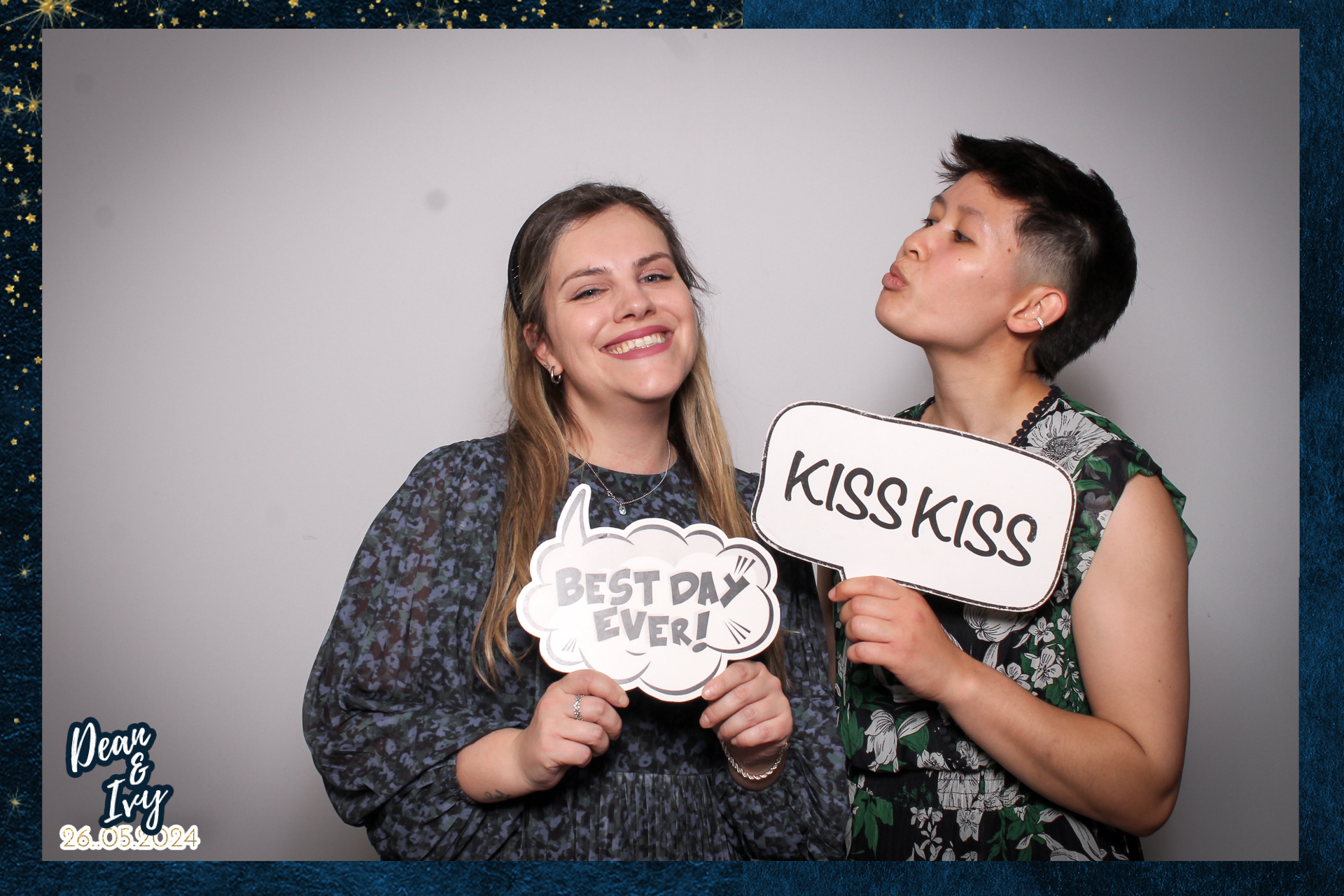 Dean & Ivy. - Classic Open Booth | View more photos from the event at gallery.freshbooths.com/u/FreshBooths/Dean-Ivy-Classic-Open-Booth