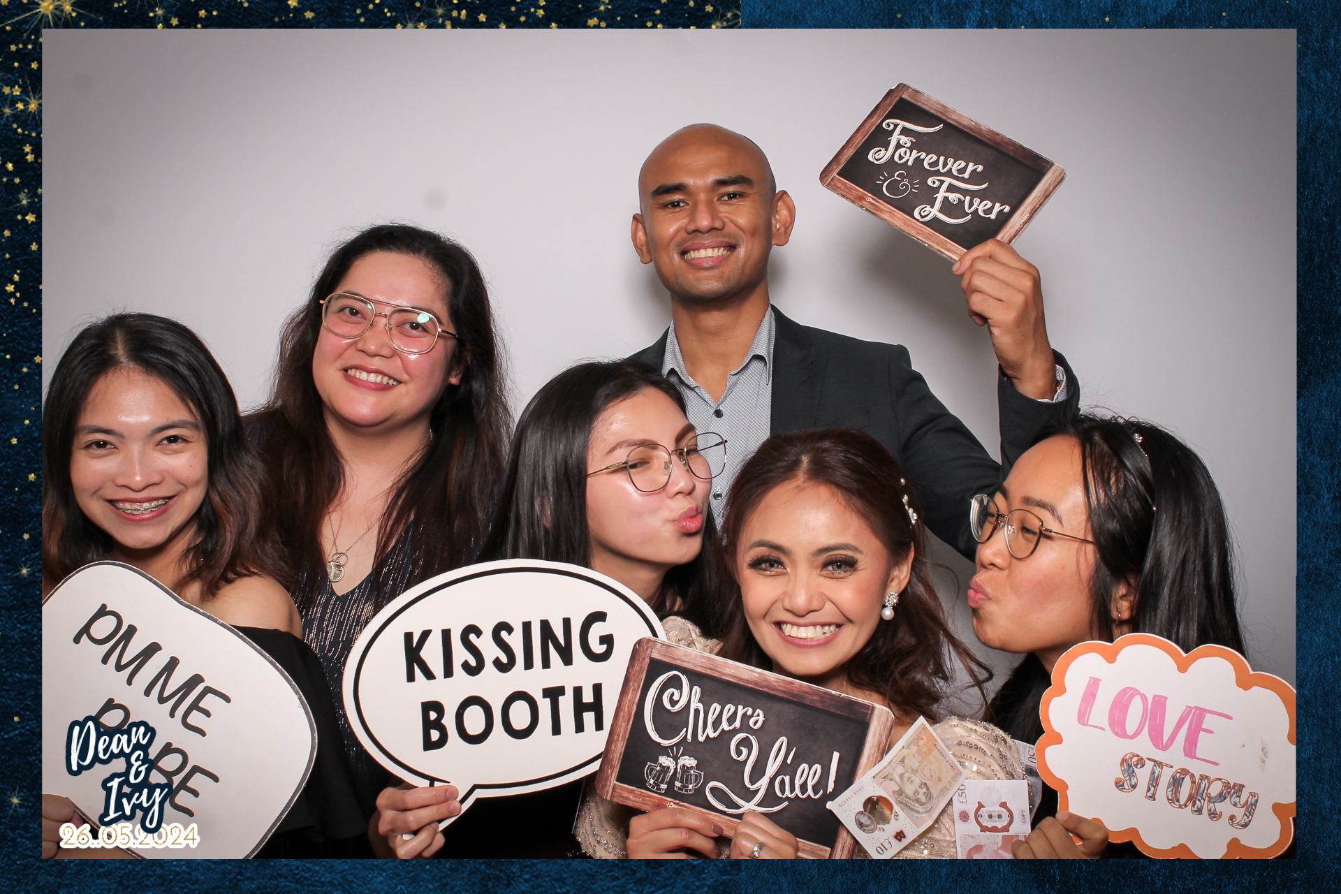 Dean & Ivy. - Classic Open Booth | View more photos from the event at gallery.freshbooths.com/u/FreshBooths/Dean-Ivy-Classic-Open-Booth
