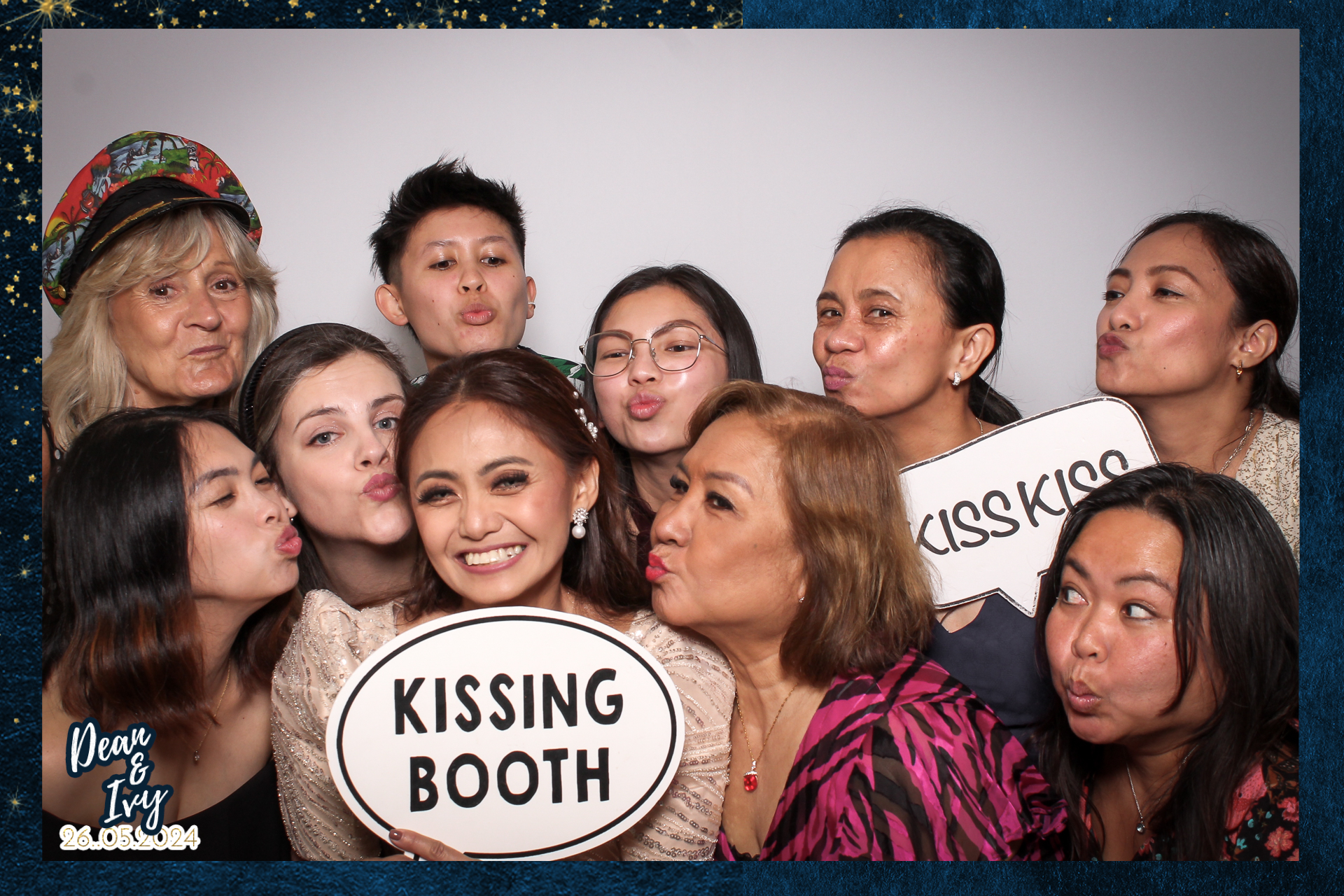 Dean & Ivy. - Classic Open Booth | View more photos from the event at gallery.freshbooths.com/u/FreshBooths/Dean-Ivy-Classic-Open-Booth