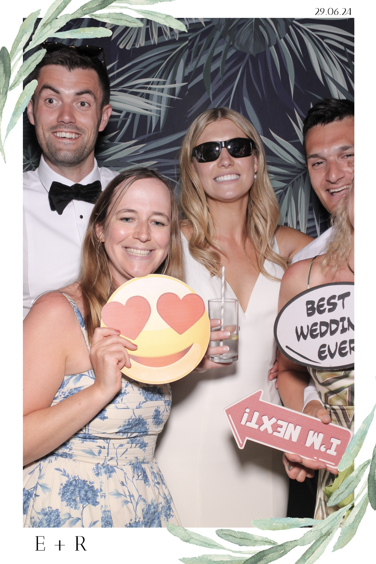 Ellie & Rob - Selfie Mirror | View more photos from the event at gallery.freshbooths.com/u/FreshBooths/Ellie-Rob-Selfie-Mirror