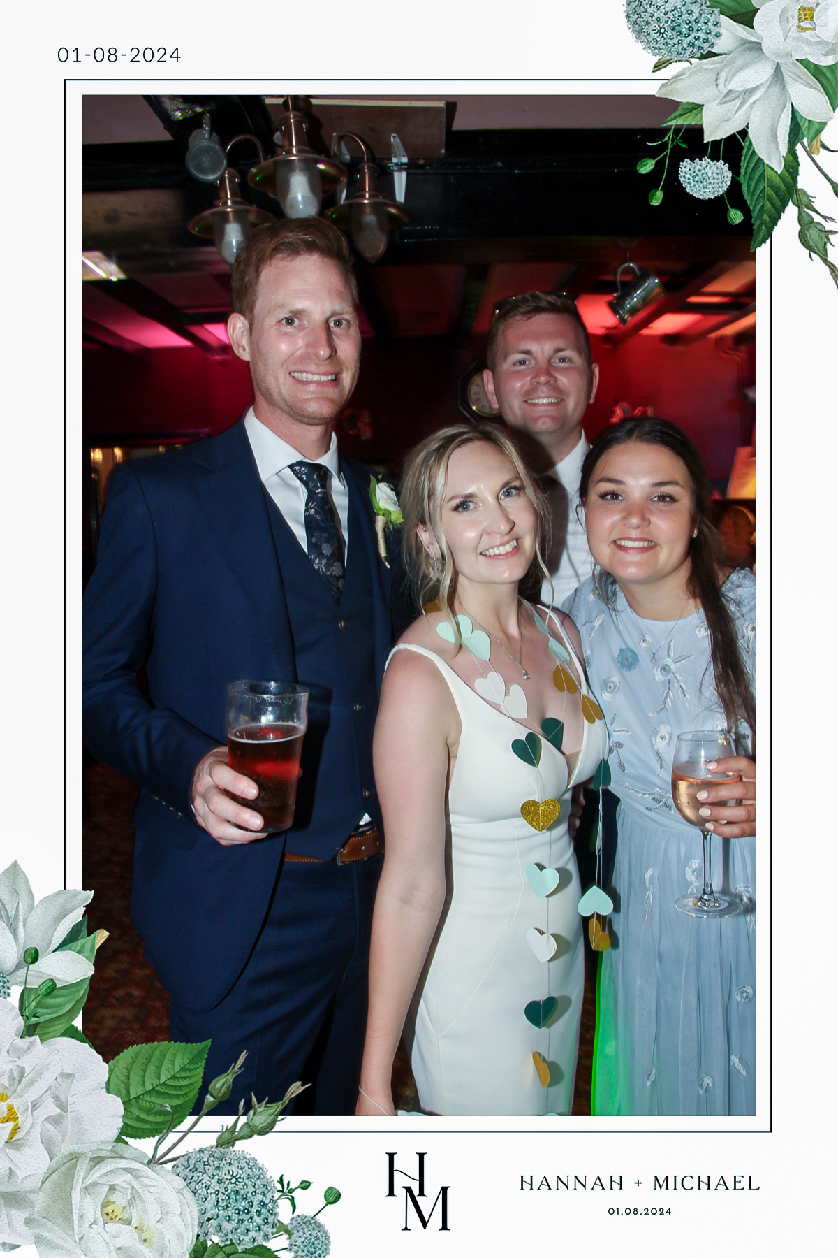 Hannah & Michael Wedding - Roaming Photosd | View more photos from the event at gallery.freshbooths.com/u/FreshBooths/Hannah-Michael-Wedding-Roaming-Photosd
