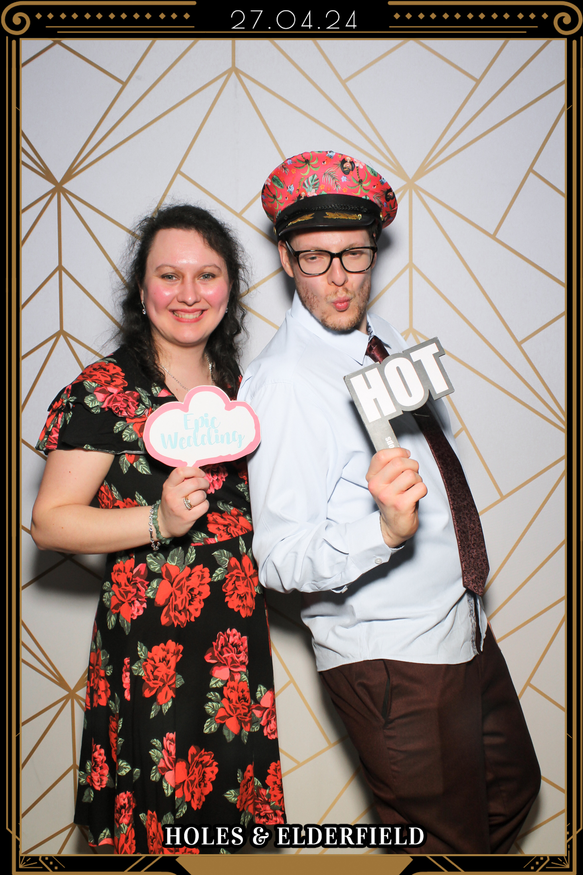 Holes & Elderfield Wedding - Selfie Mirror | View more photos from the event at gallery.freshbooths.com/u/FreshBooths/Holes-Elderfield-Wedding-Selfie-Mirror