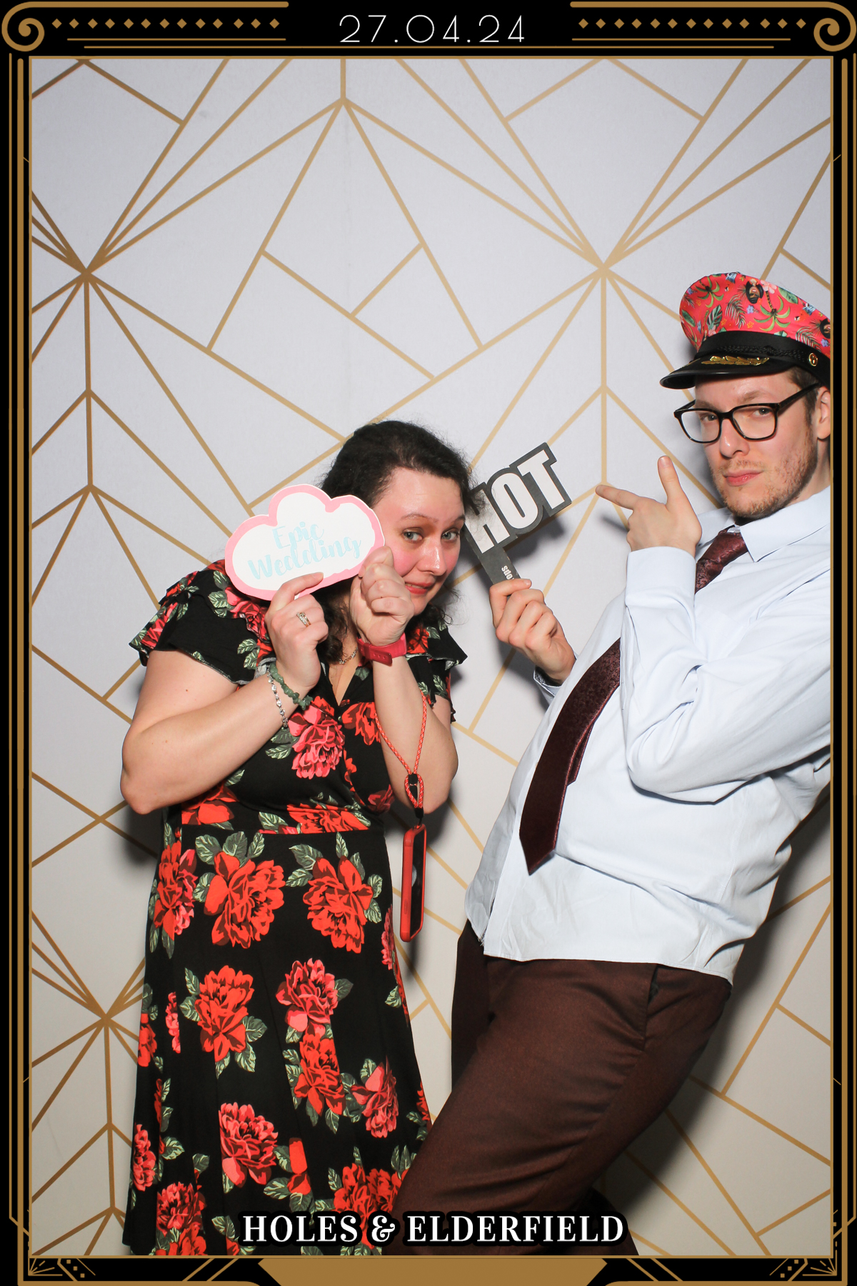 Holes & Elderfield Wedding - Selfie Mirror | View more photos from the event at gallery.freshbooths.com/u/FreshBooths/Holes-Elderfield-Wedding-Selfie-Mirror