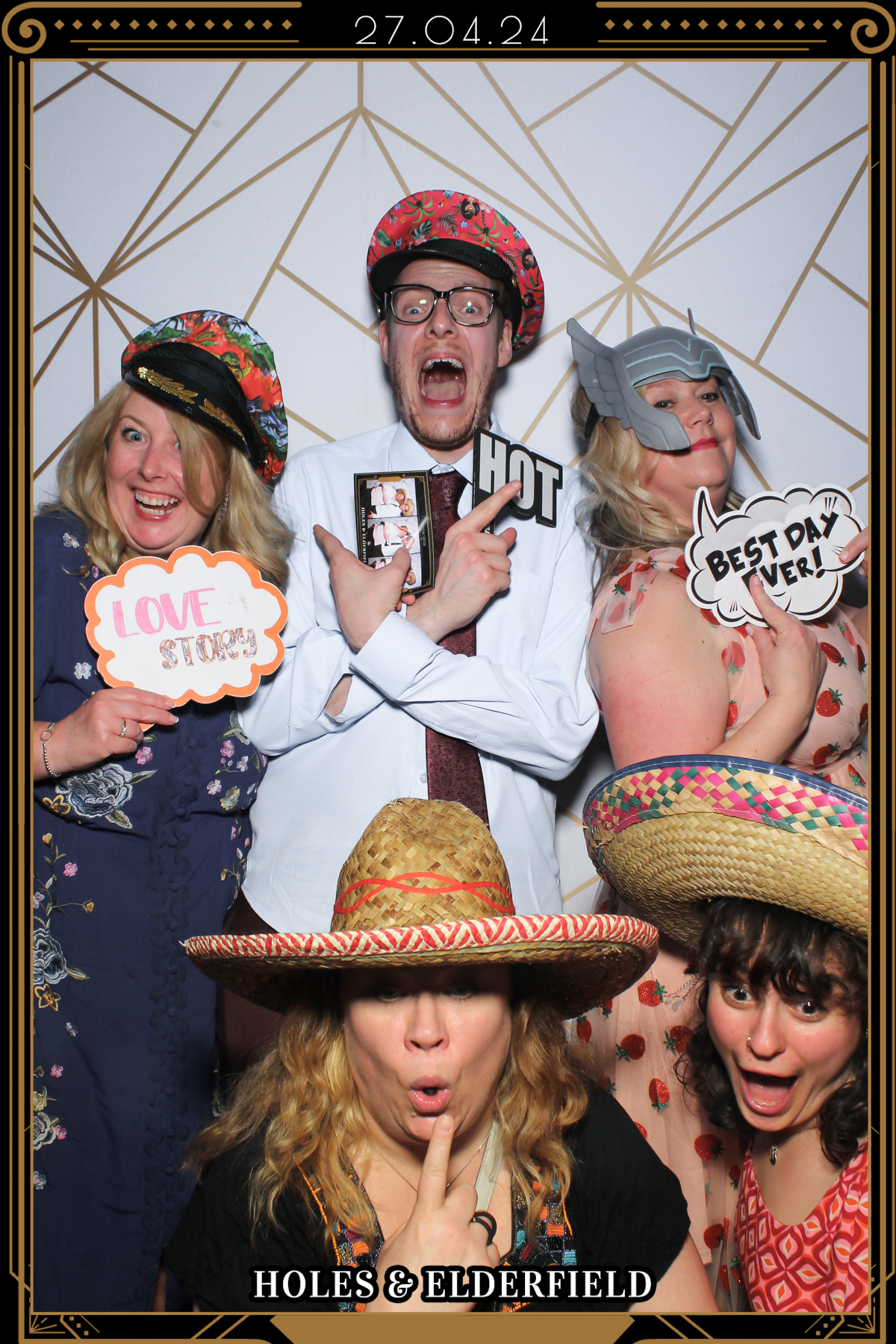 Holes & Elderfield Wedding - Selfie Mirror | View more photos from the event at gallery.freshbooths.com/u/FreshBooths/Holes-Elderfield-Wedding-Selfie-Mirror