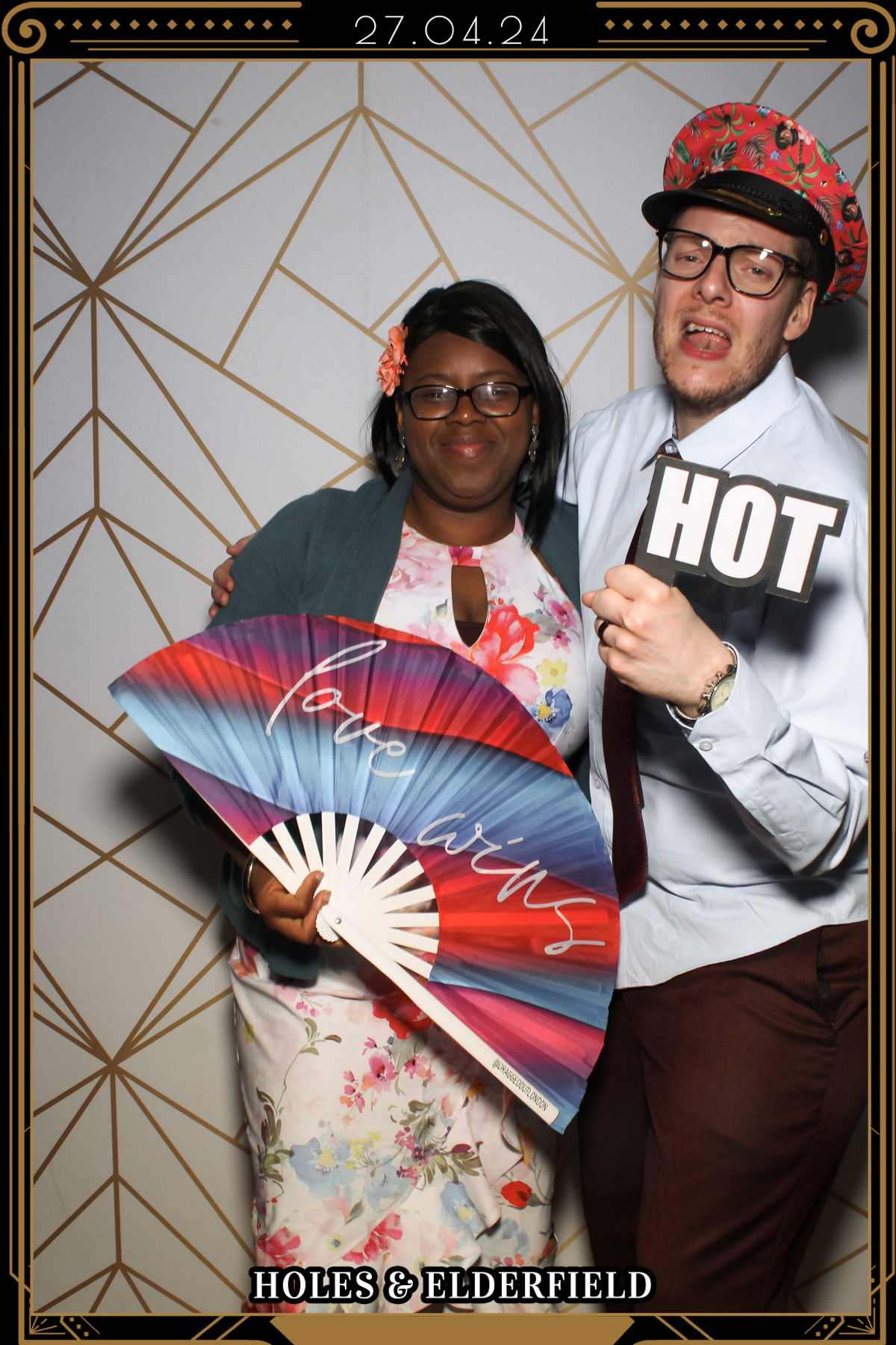Holes & Elderfield Wedding - Selfie Mirror | View more photos from the event at gallery.freshbooths.com/u/FreshBooths/Holes-Elderfield-Wedding-Selfie-Mirror