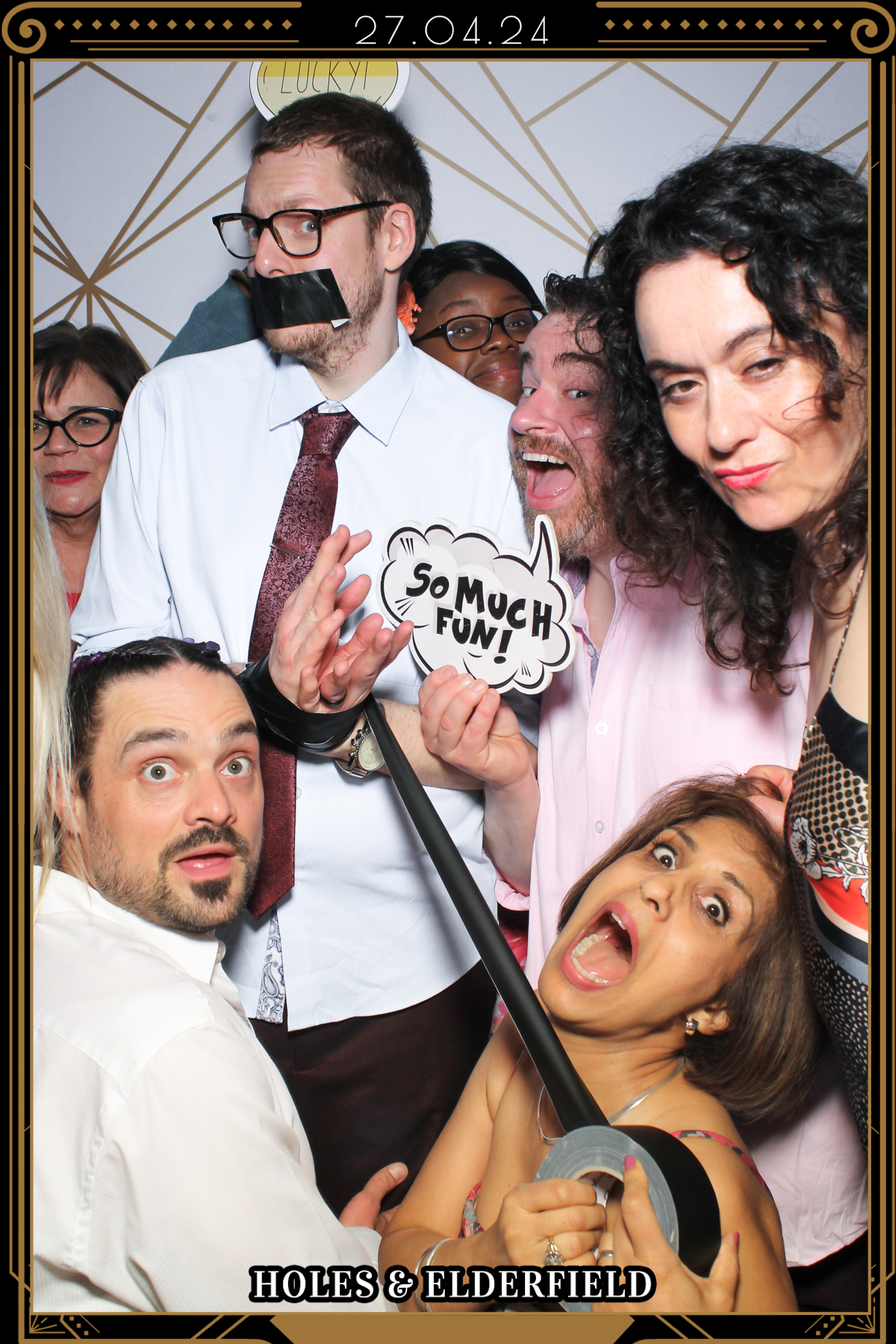 Holes & Elderfield Wedding - Selfie Mirror | View more photos from the event at gallery.freshbooths.com/u/FreshBooths/Holes-Elderfield-Wedding-Selfie-Mirror