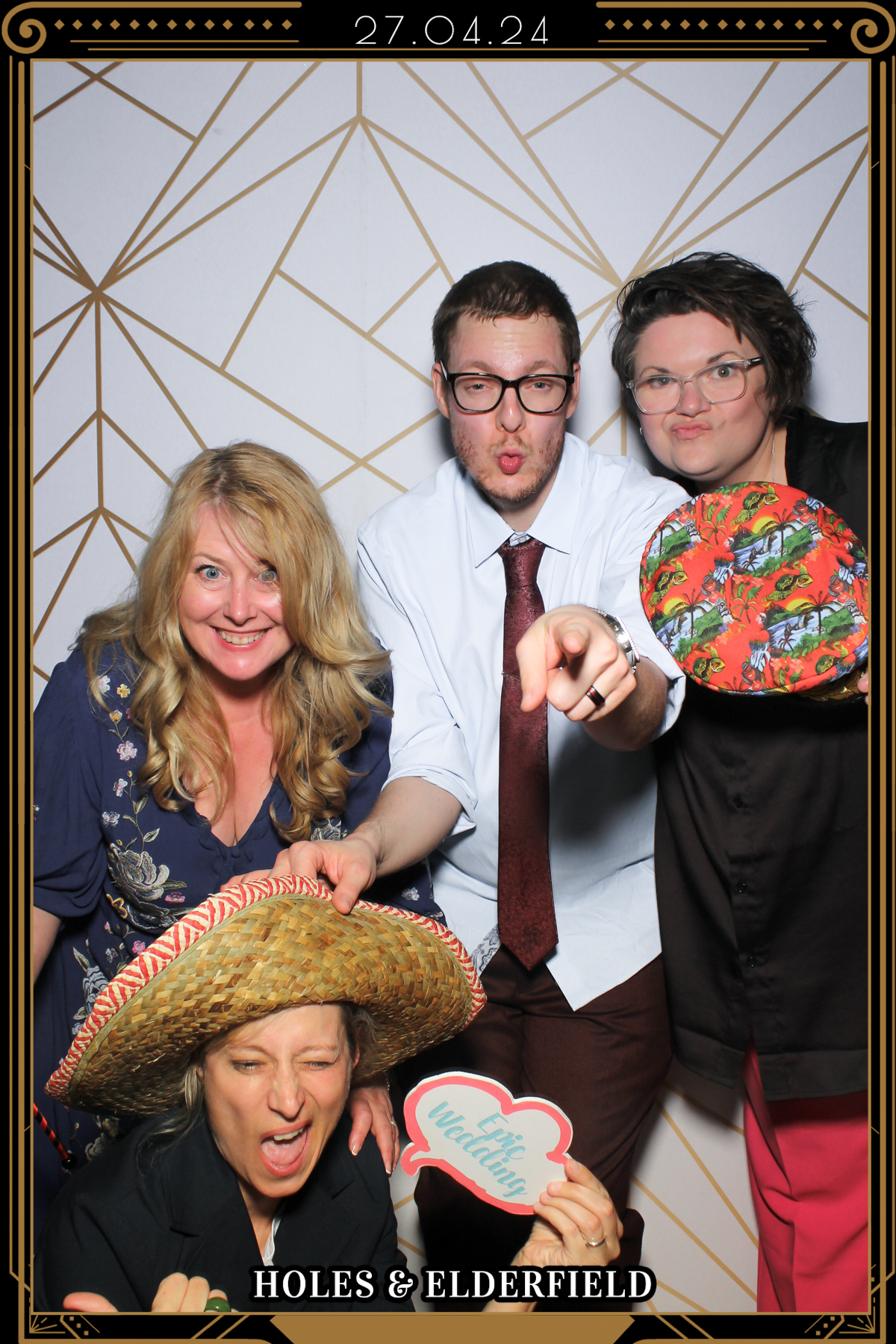 Holes & Elderfield Wedding - Selfie Mirror | View more photos from the event at gallery.freshbooths.com/u/FreshBooths/Holes-Elderfield-Wedding-Selfie-Mirror