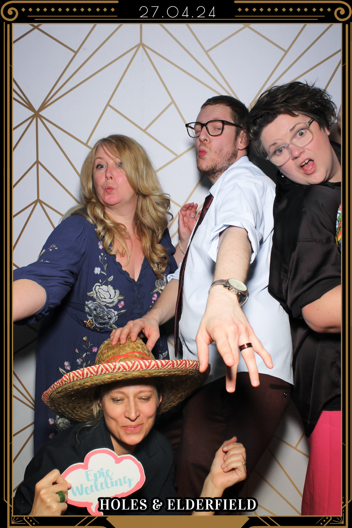 Holes & Elderfield Wedding - Selfie Mirror | View more photos from the event at gallery.freshbooths.com/u/FreshBooths/Holes-Elderfield-Wedding-Selfie-Mirror