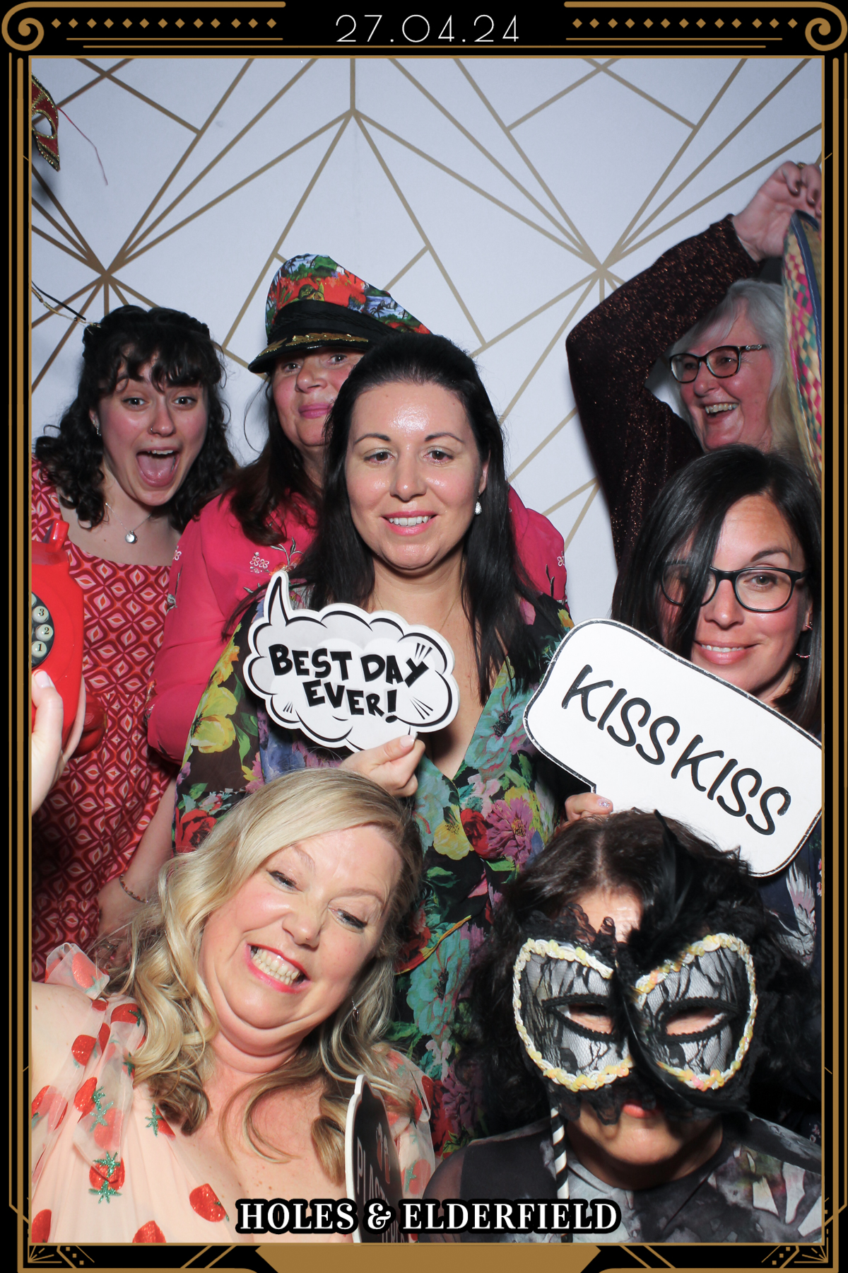 Holes & Elderfield Wedding - Selfie Mirror | View more photos from the event at gallery.freshbooths.com/u/FreshBooths/Holes-Elderfield-Wedding-Selfie-Mirror