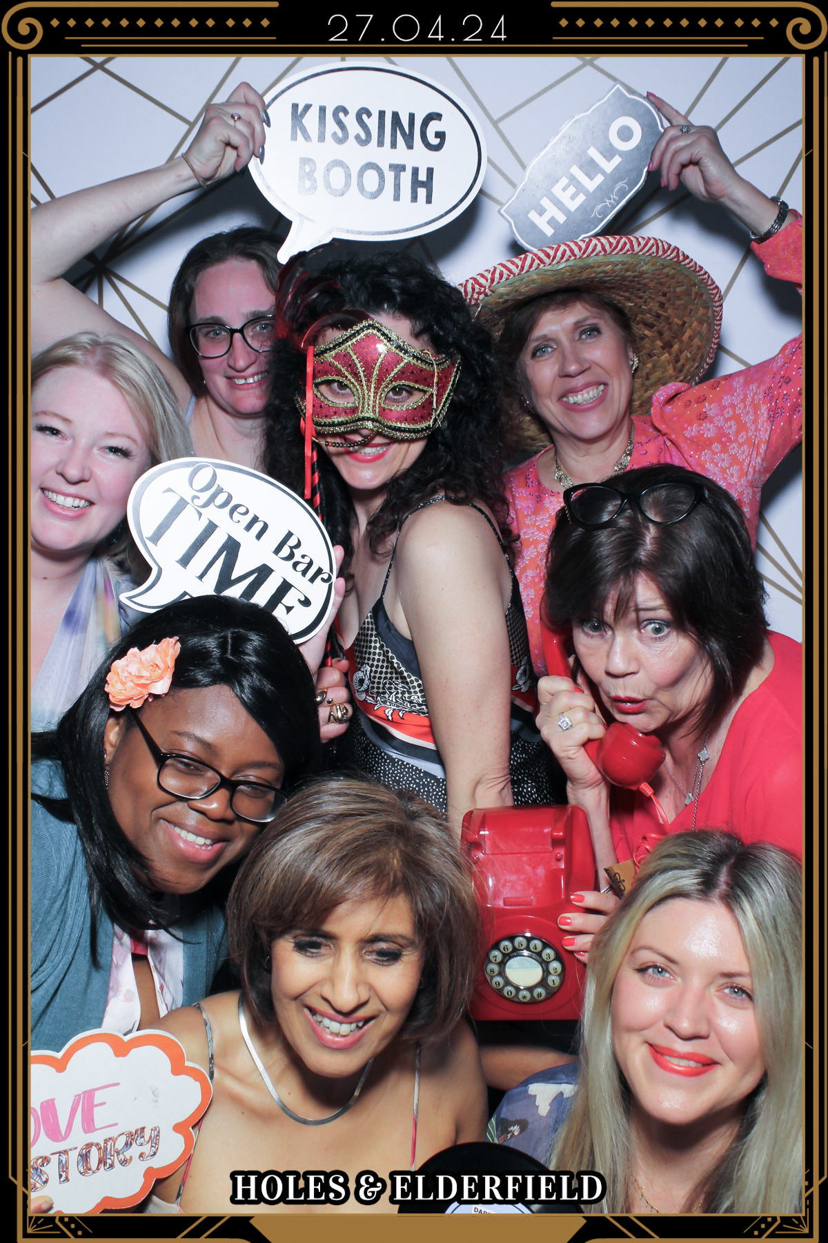 Holes & Elderfield Wedding - Selfie Mirror | View more photos from the event at gallery.freshbooths.com/u/FreshBooths/Holes-Elderfield-Wedding-Selfie-Mirror